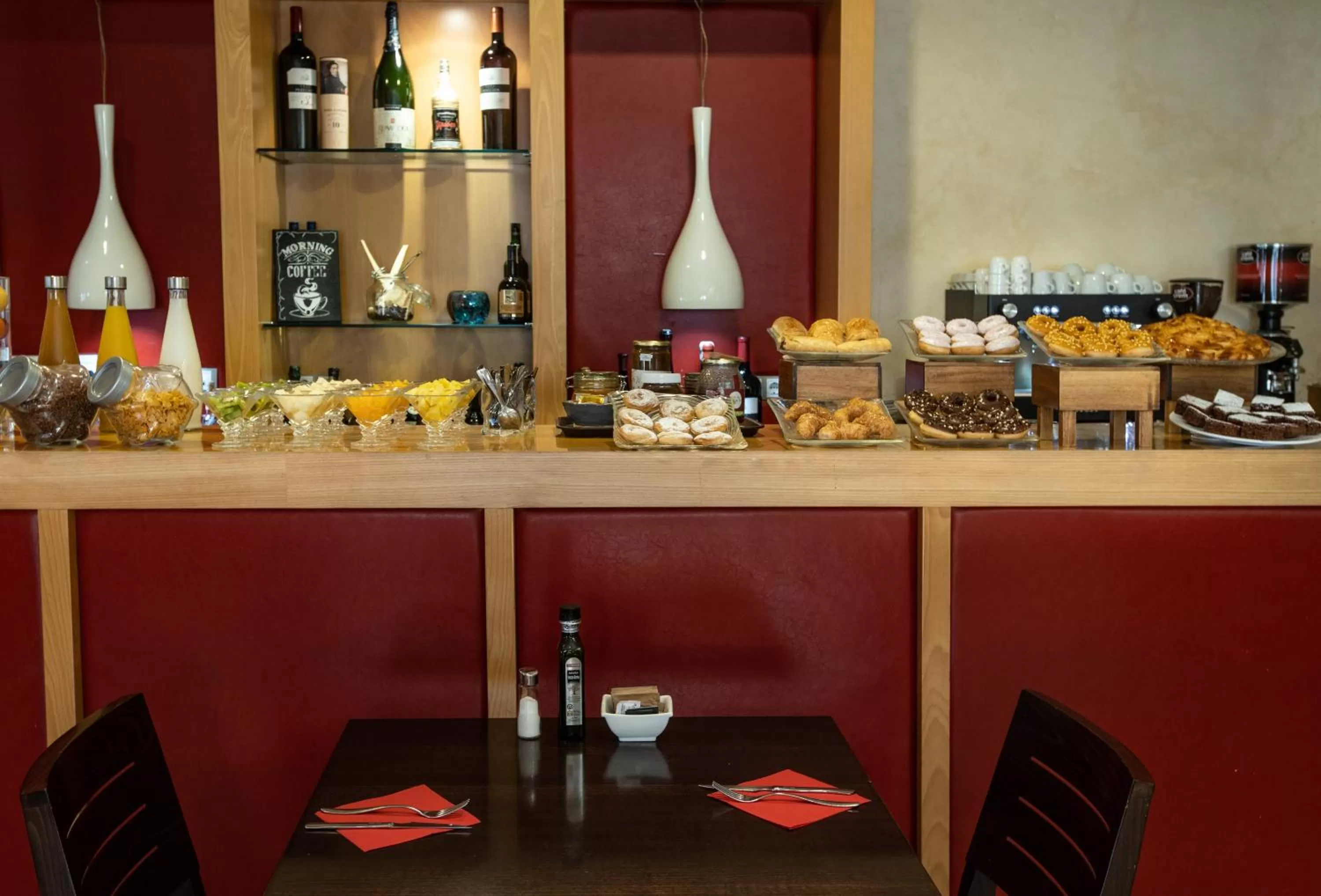 Buffet breakfast in Hotel Alta Garrotxa