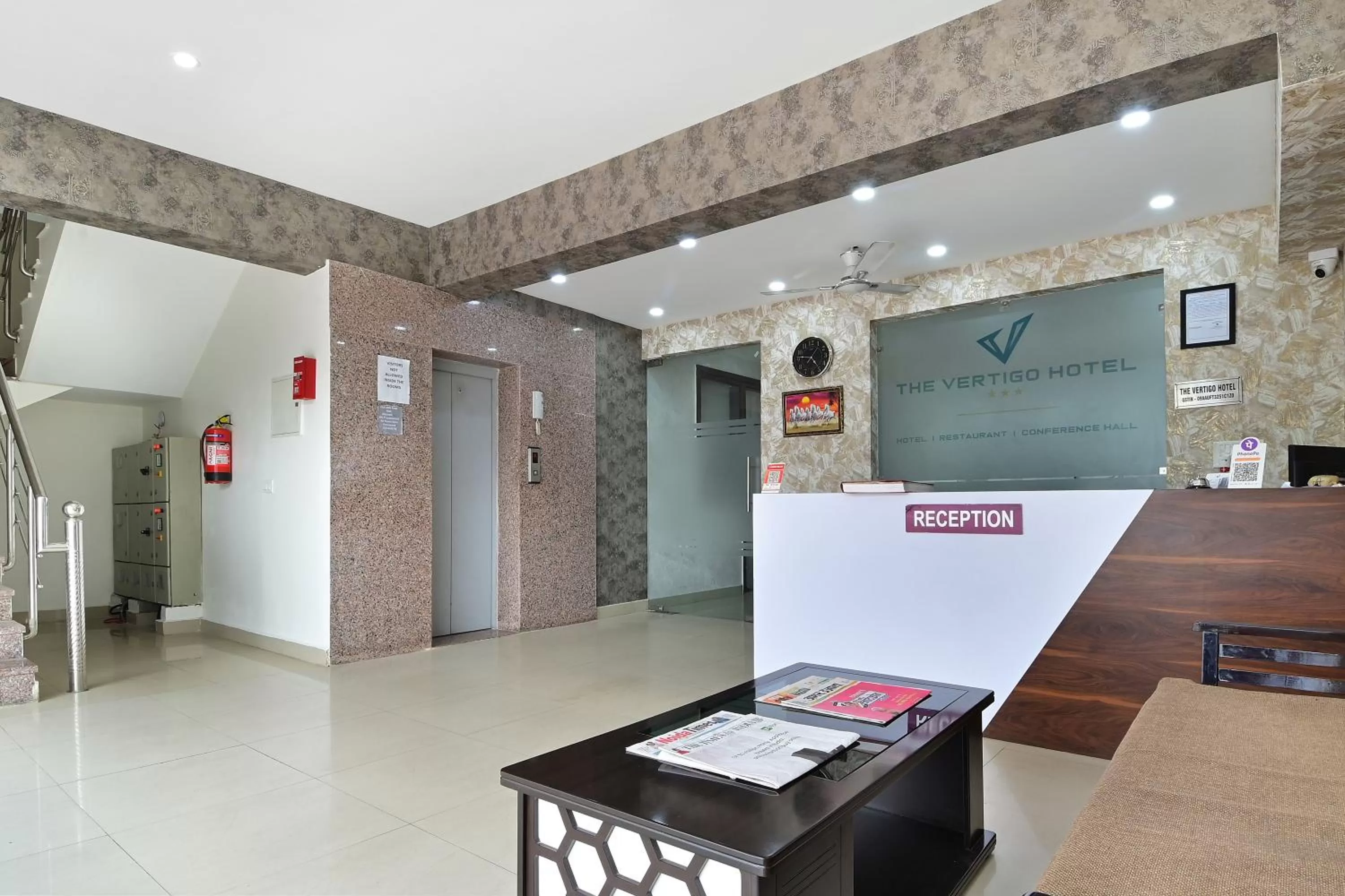 Lobby or reception, Lobby/Reception in The Vertigo