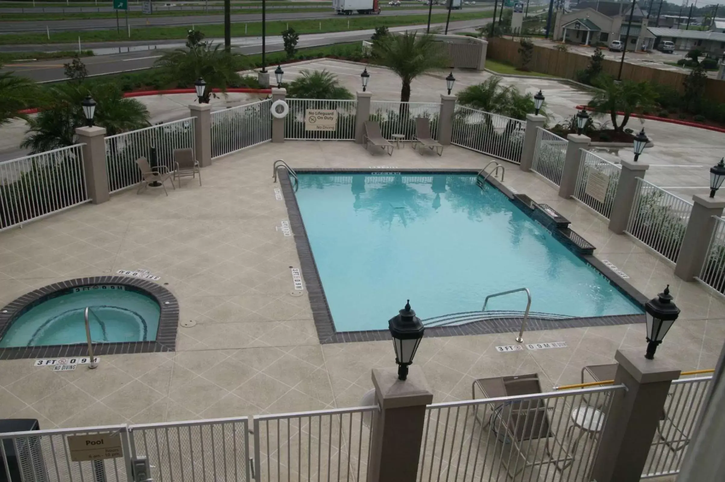 Pool View in Hampton Inn Orange
