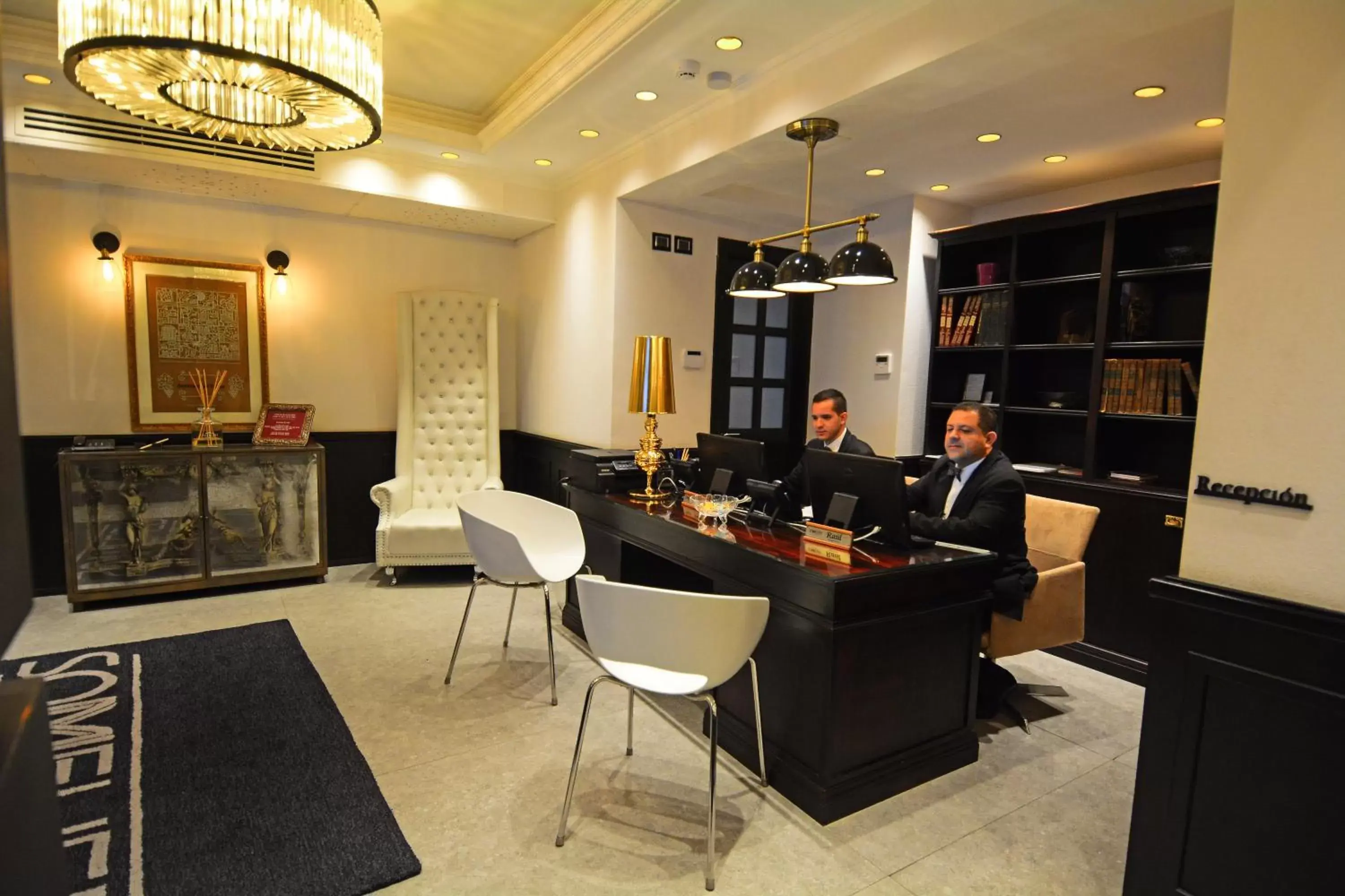 Lobby or reception in Hotel Sommelier Boutique