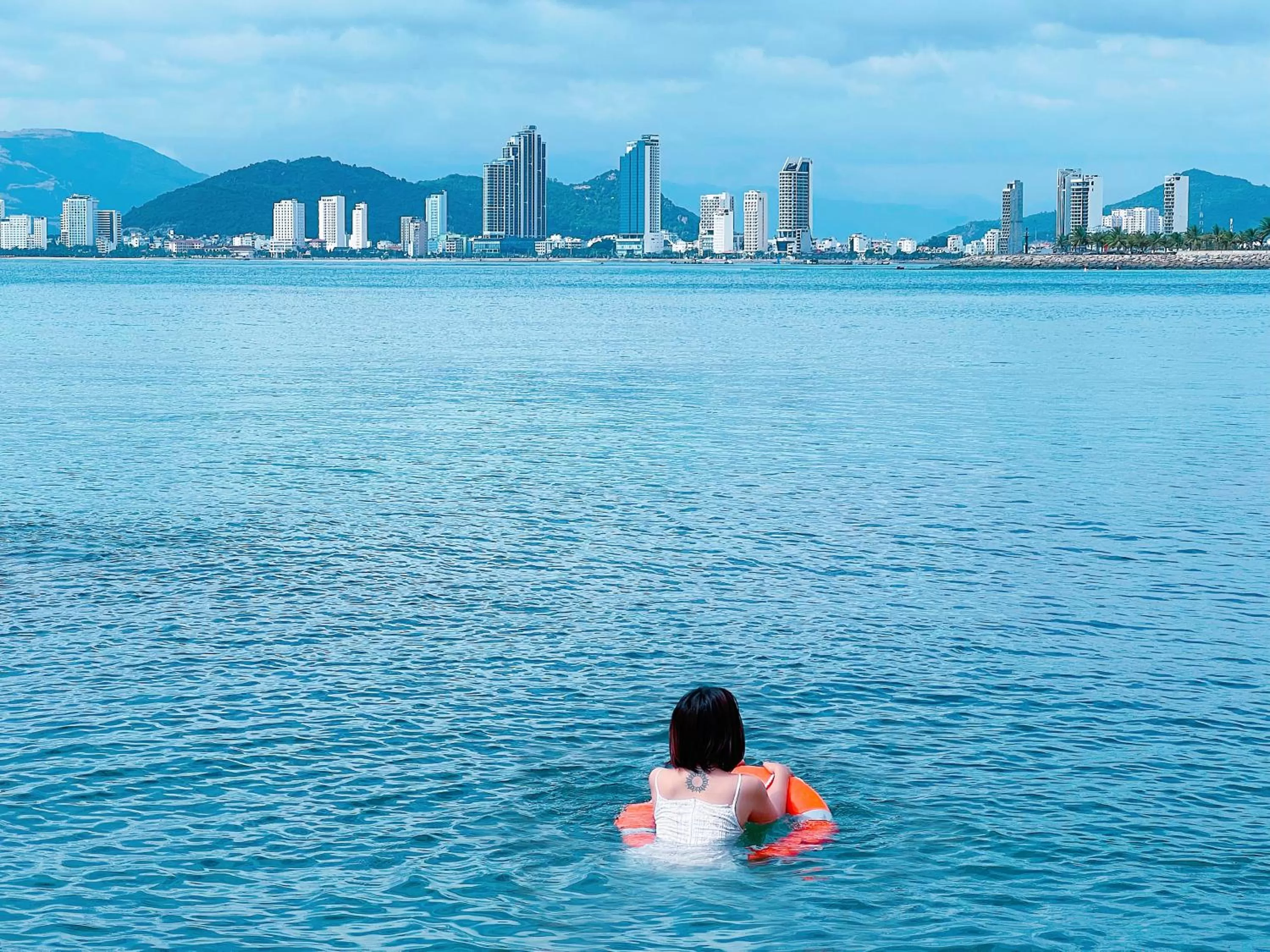 Beach in Alibu Resort Nha Trang