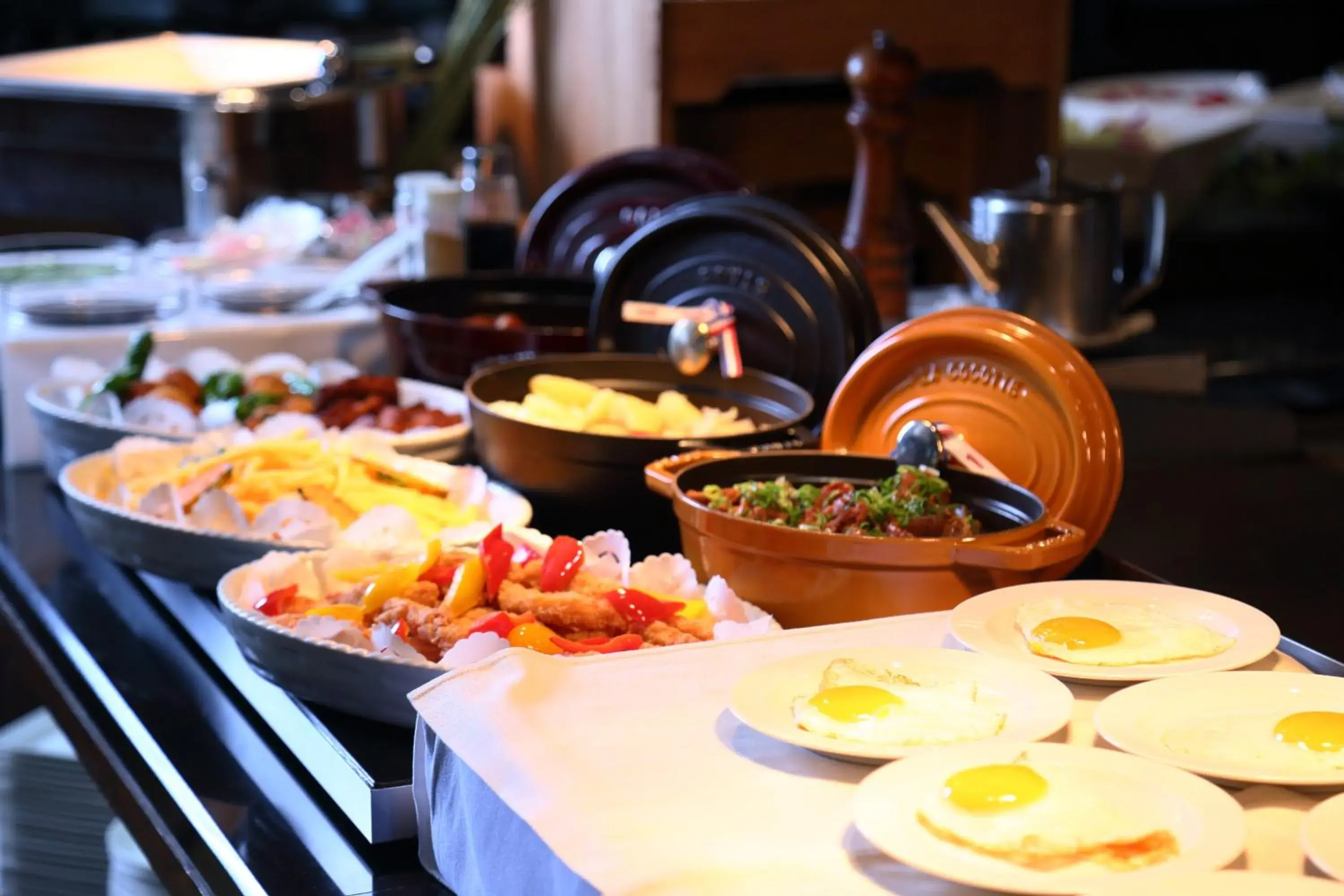Buffet breakfast in Osaka Tokyu Rei Hotel
