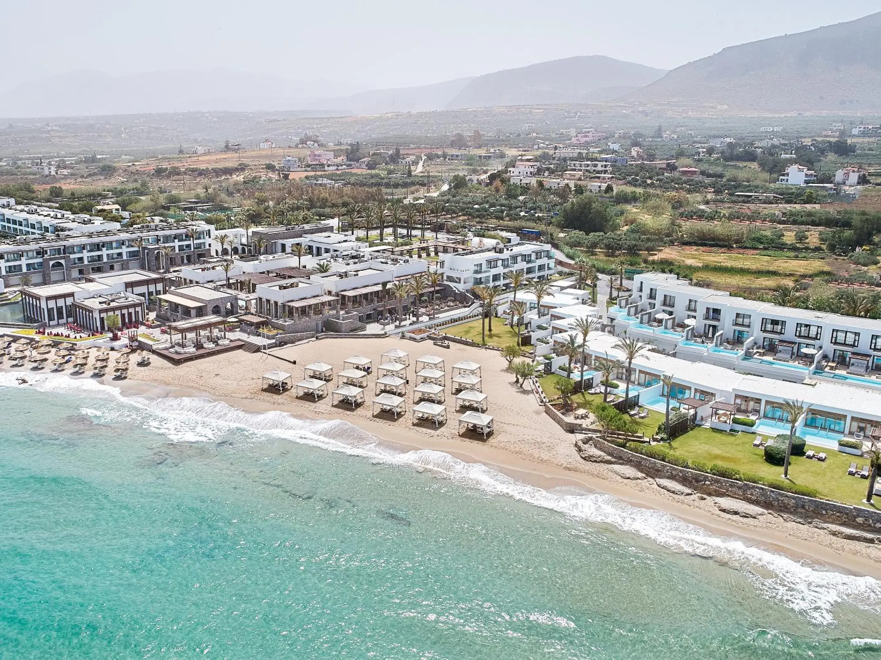 Bird's eye view, Bird's-eye View in Amirandes Grecotel Boutique Resort