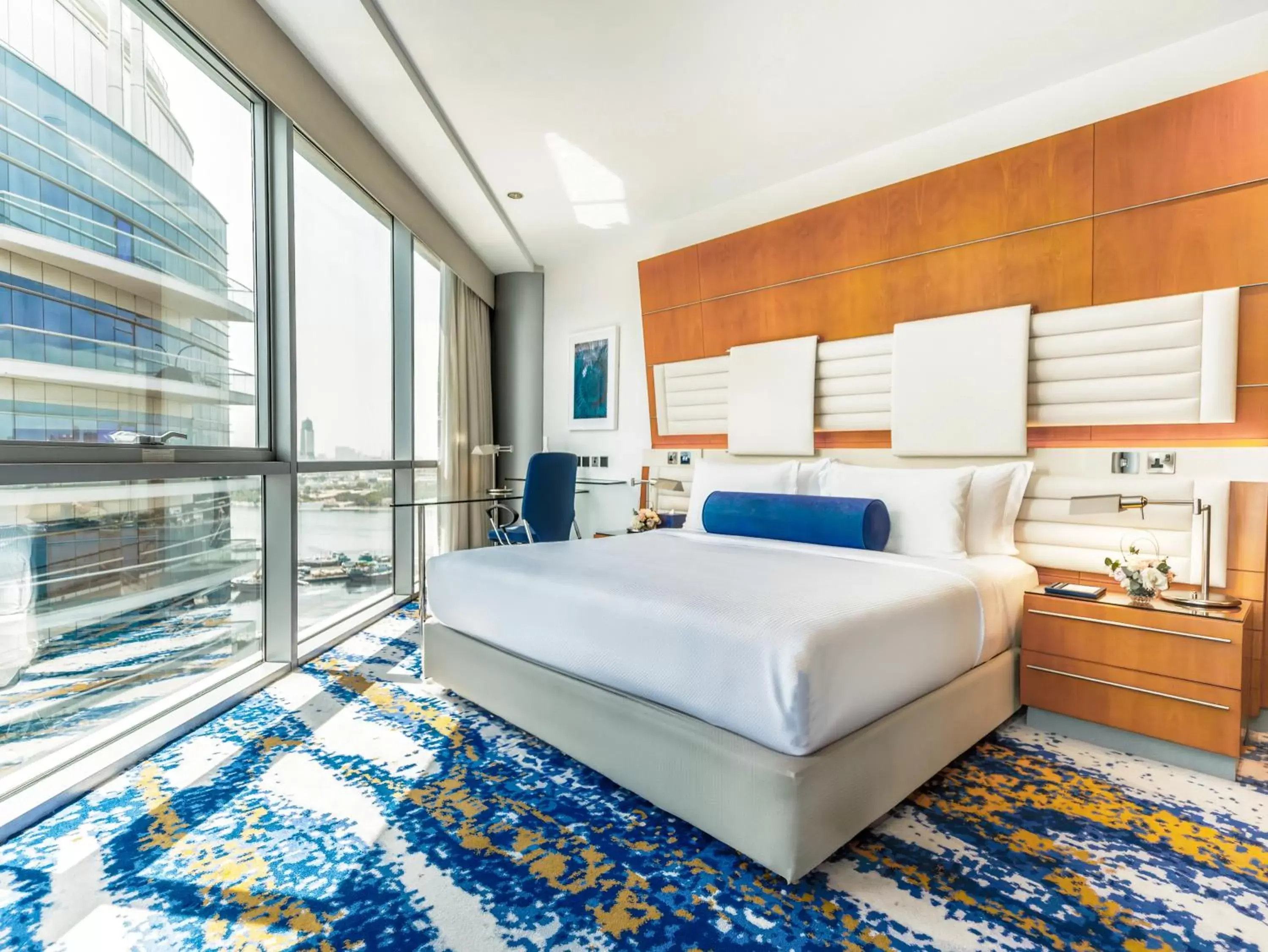 Bed in Golden Sands Boutique Hotel-Dubai Creek