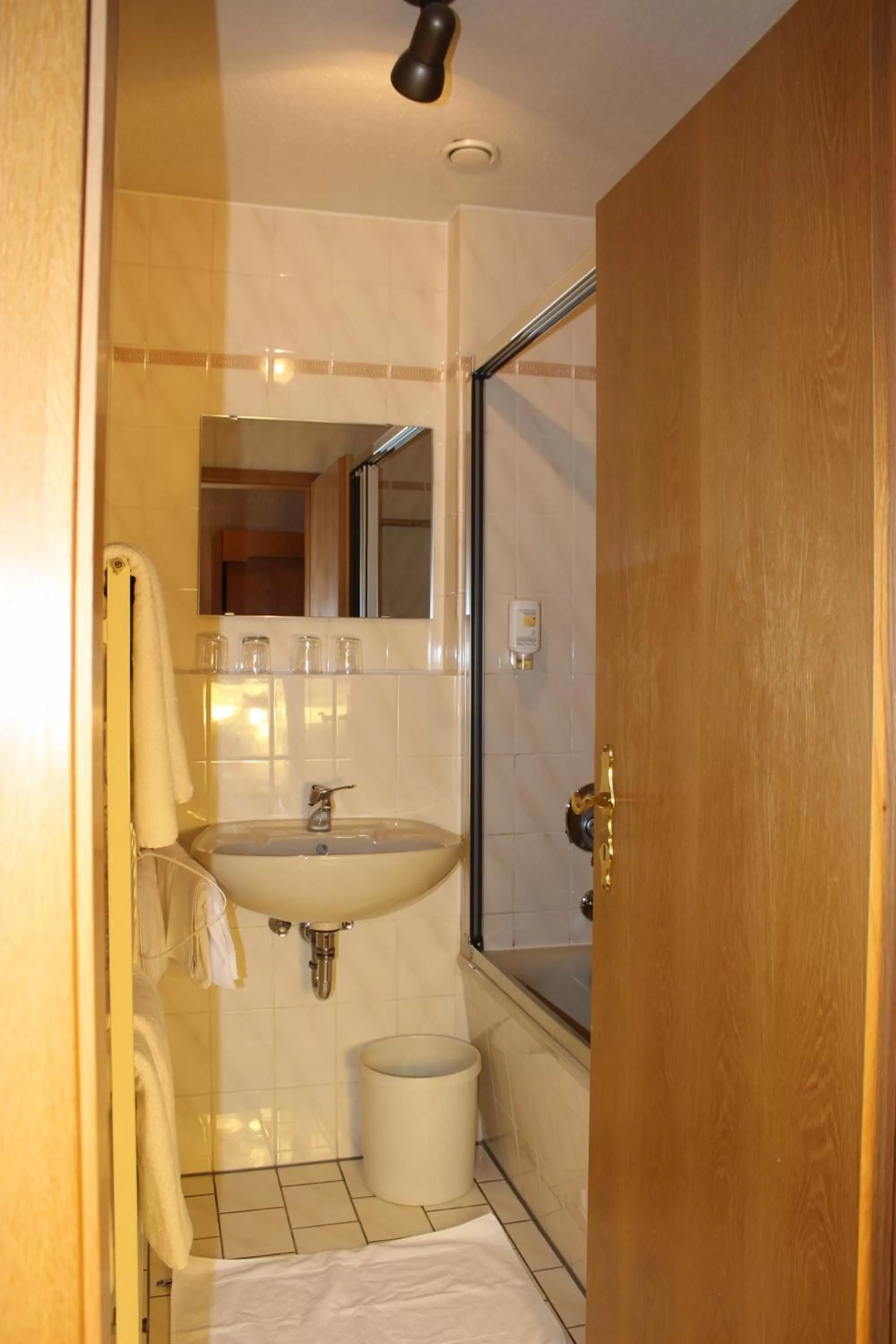 Bathroom in Hotel Waldblick