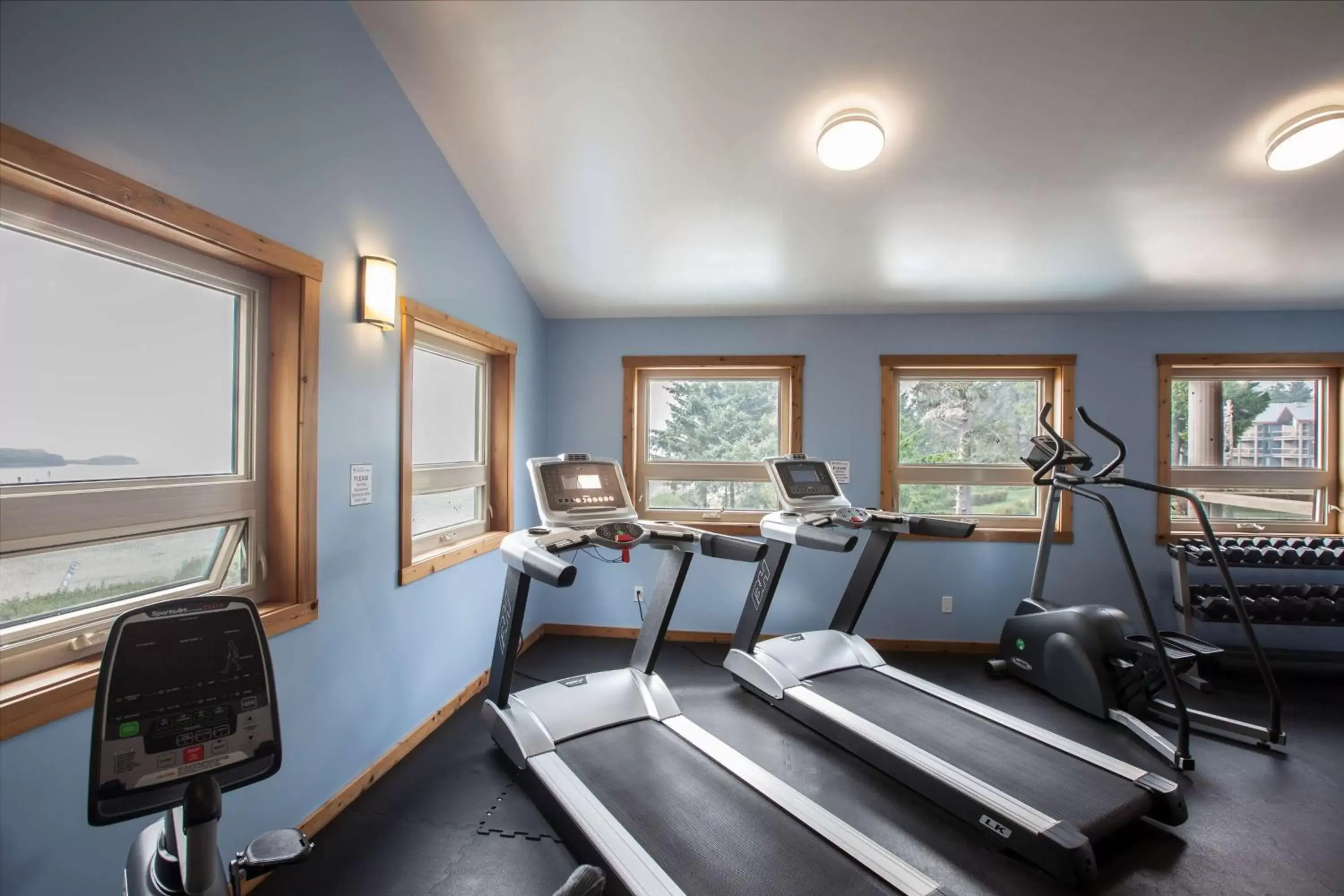 Fitness centre/facilities in Best Western Plus Tin Wis Resort