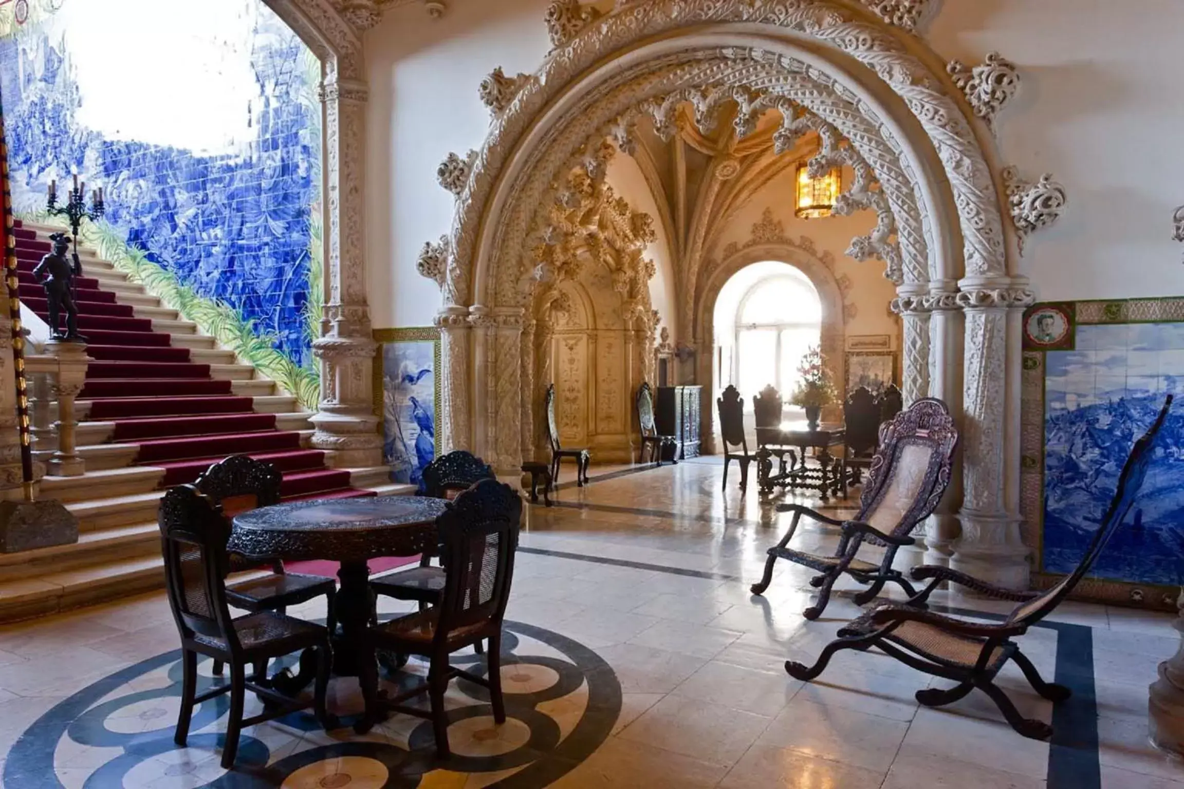 Lobby or reception, Dining Area in Palace Hotel do Bussaco