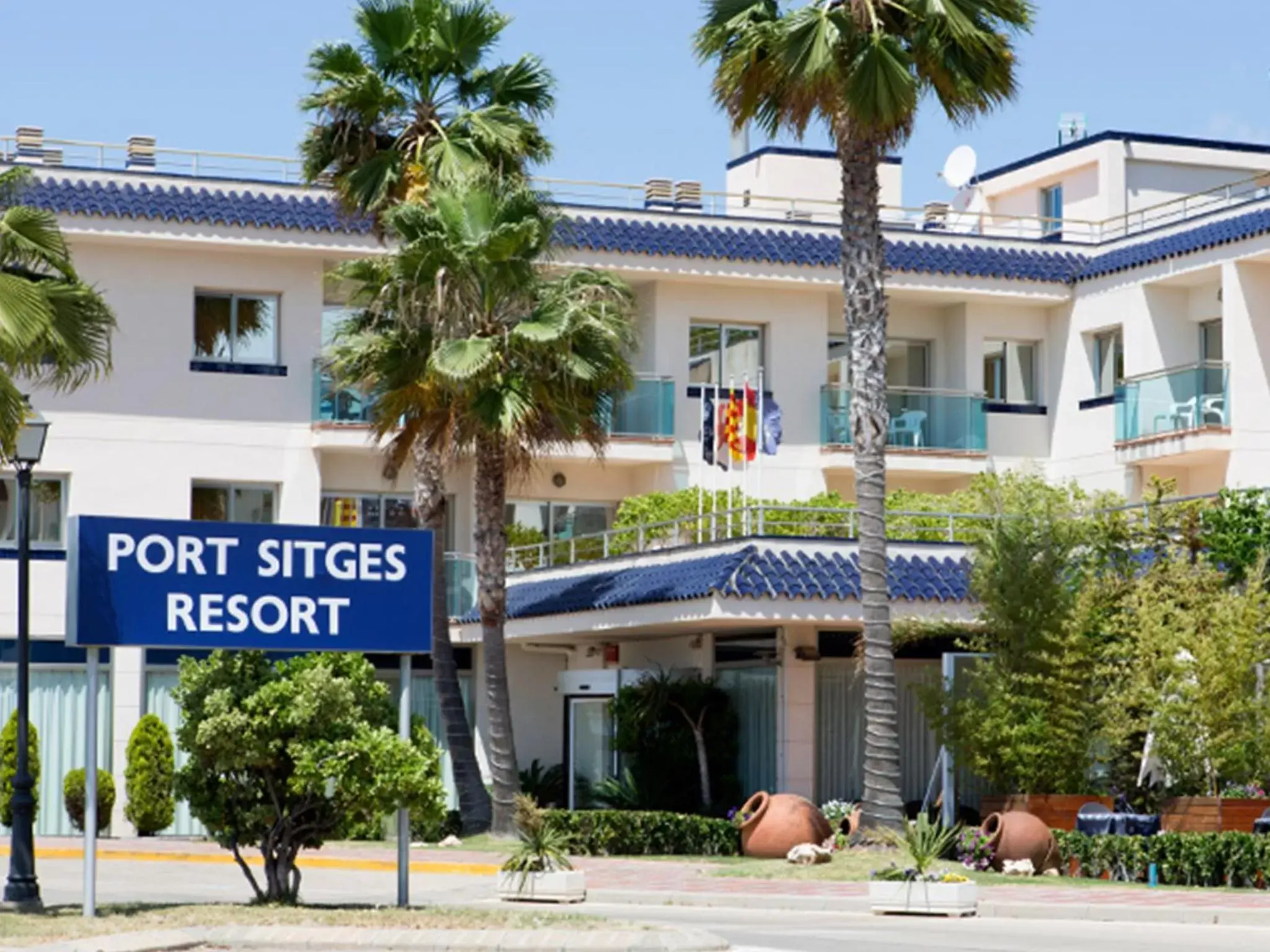 Lobby or reception, Property Building in Hotel Port Sitges