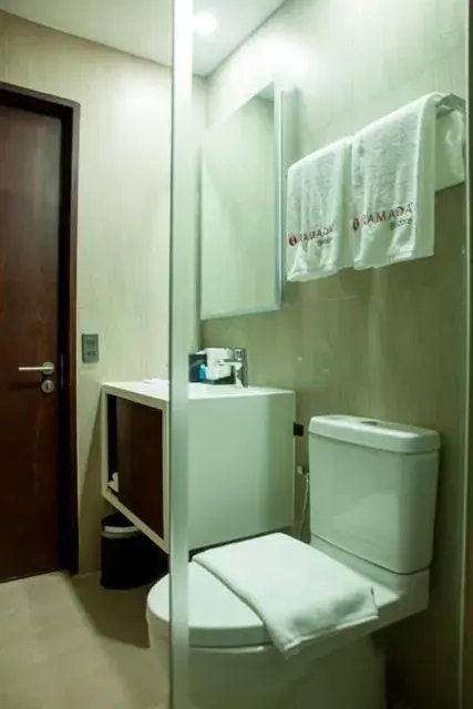 Bathroom in Ramada Encore Makati