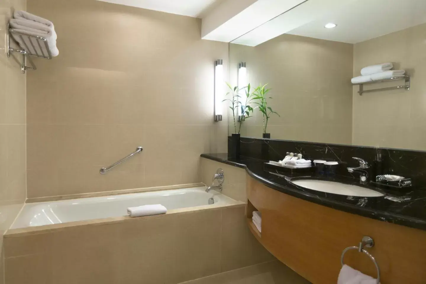 Bathroom in Crowne Plaza Manila Galleria, an IHG Hotel