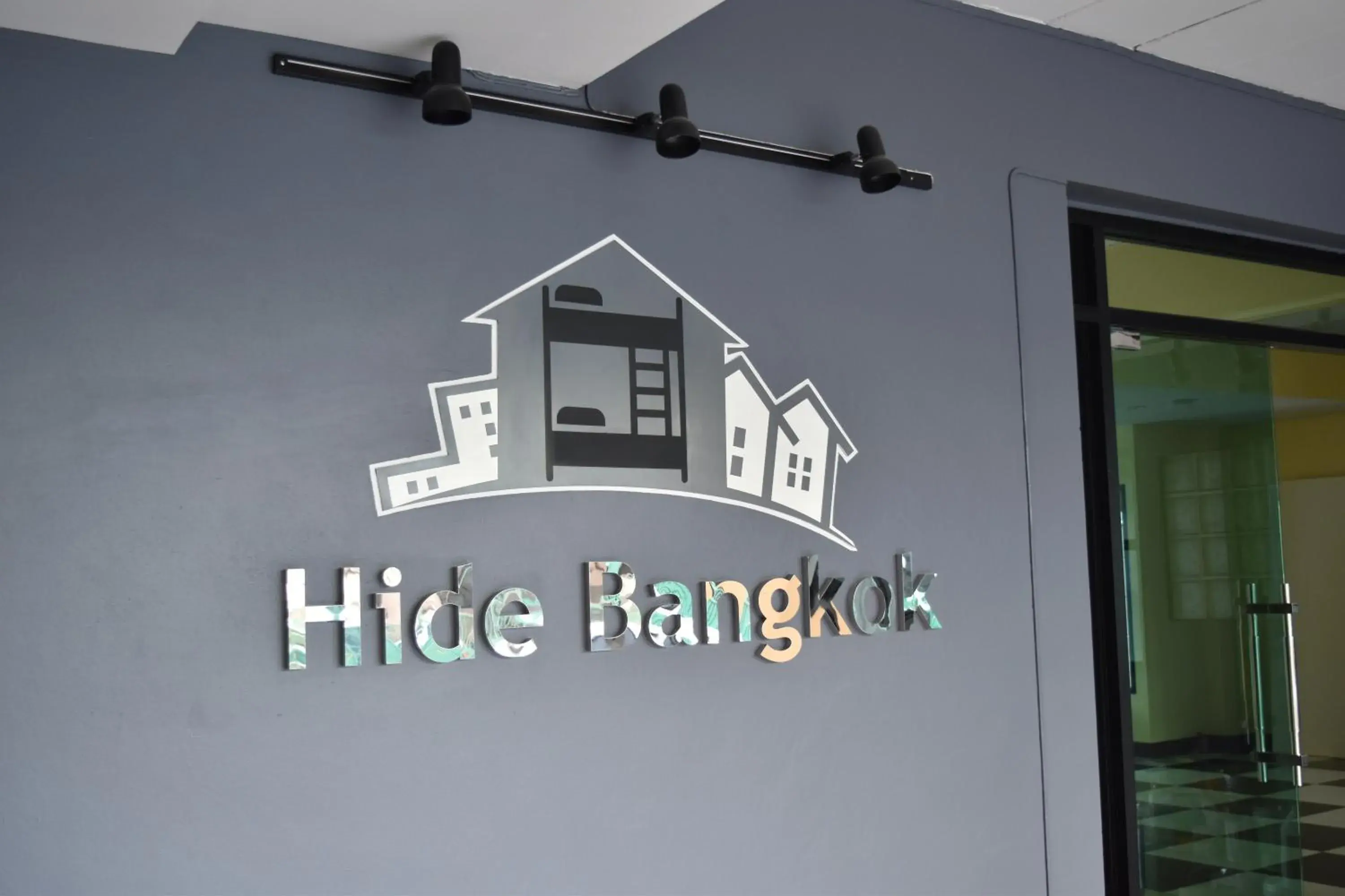 Logo/Certificate/Sign, Property Logo/Sign in Hide Bangkok Hostel