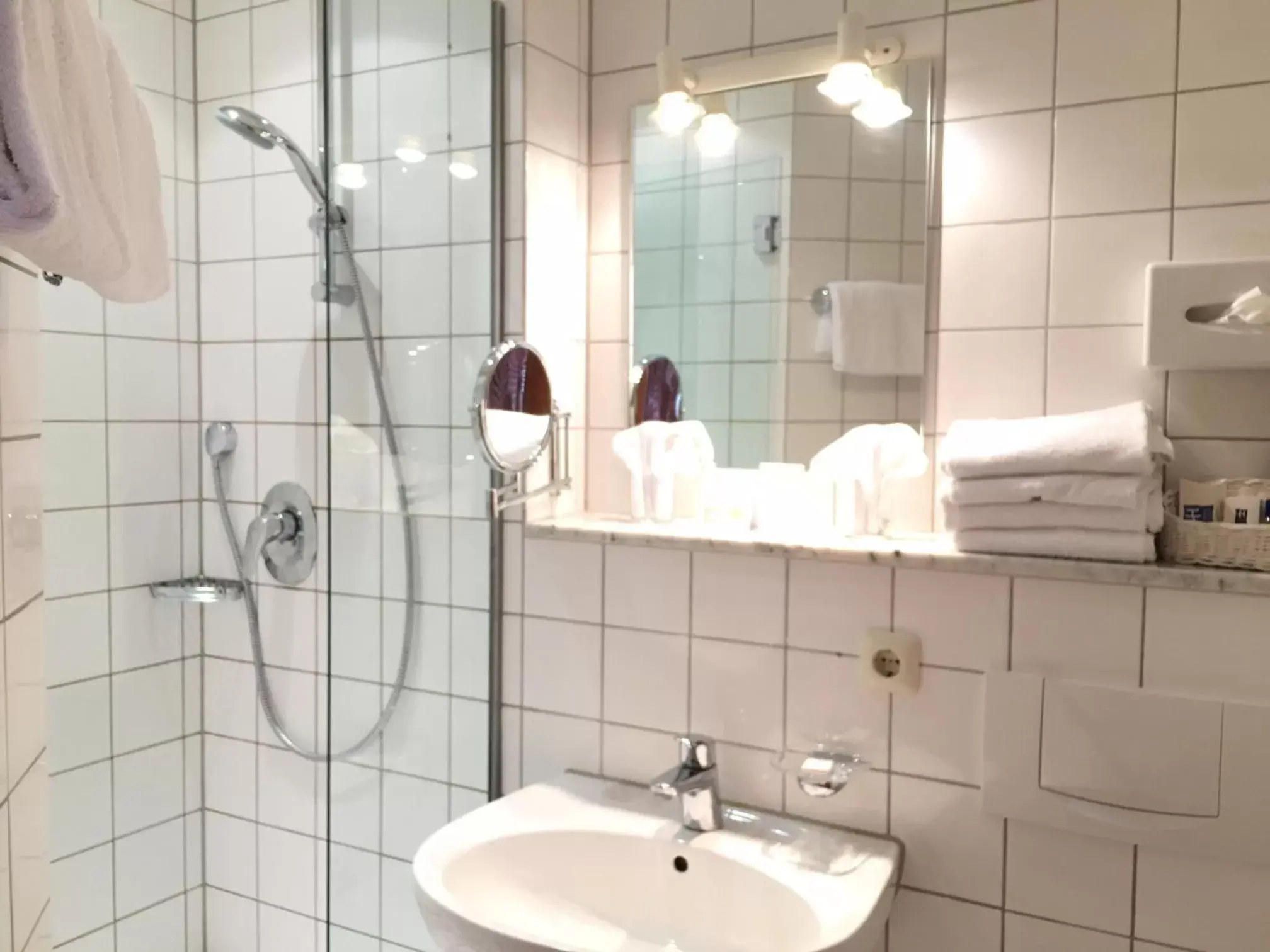 Bathroom in CityHotel Kempten