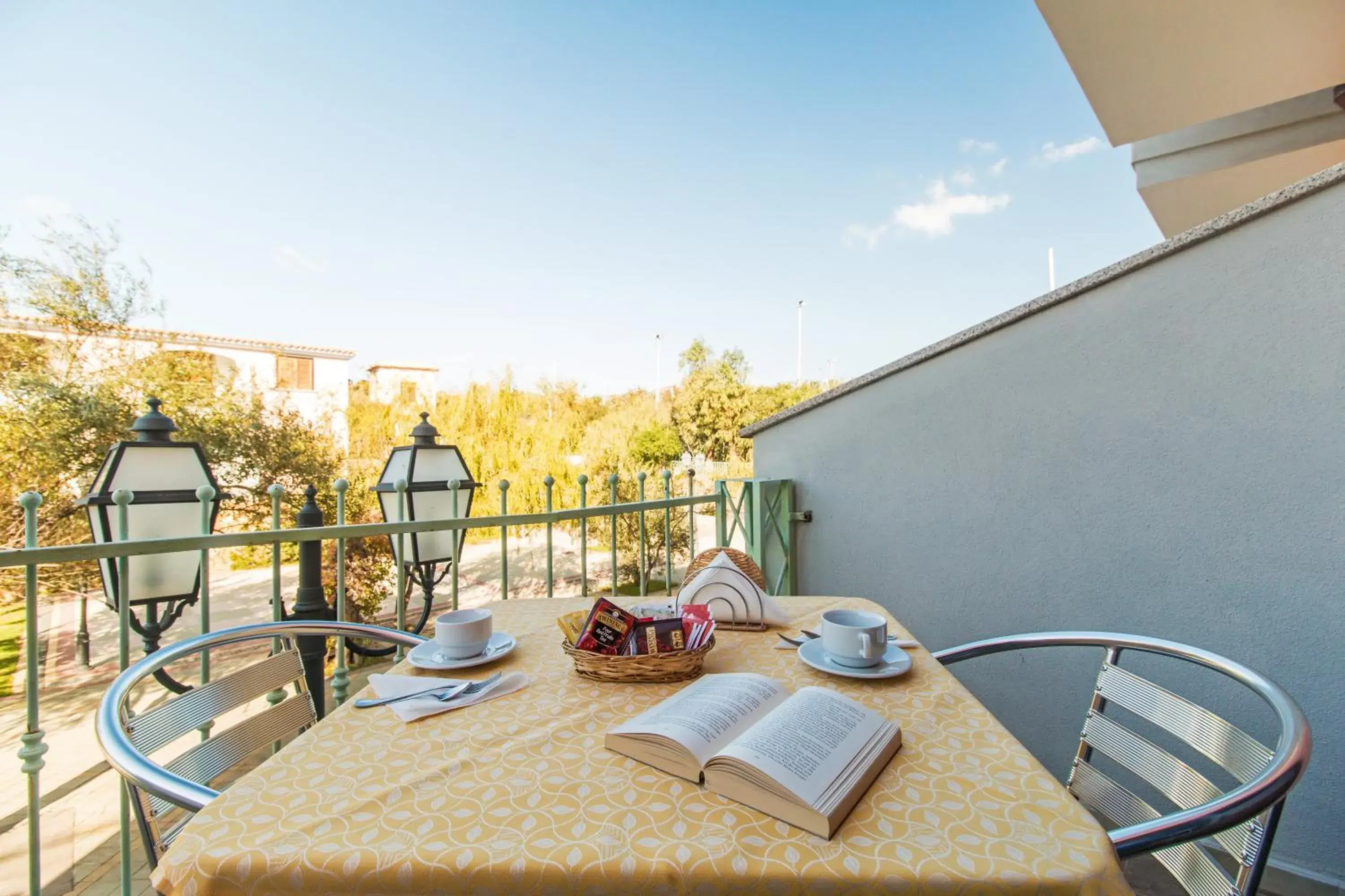 Balcony/Terrace in Residenza Gli Ontani