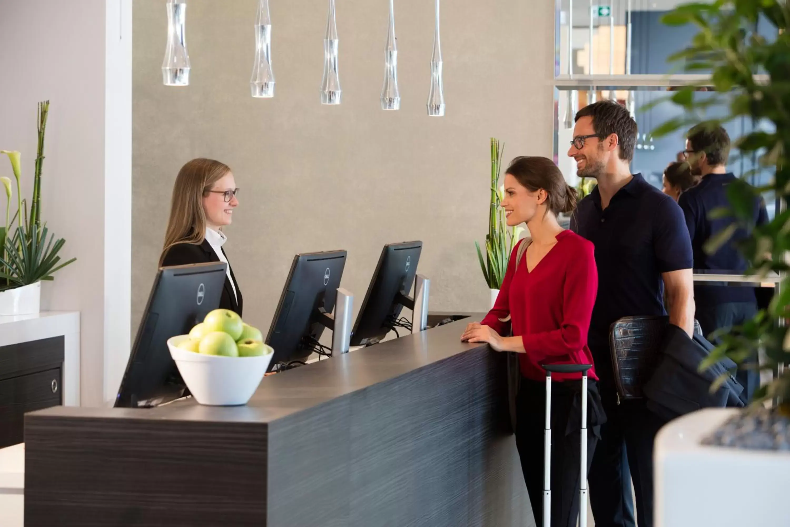 Lobby or reception in Vital Hotel Frankfurt Lobby or reception in Vital Hotel Frankfurt