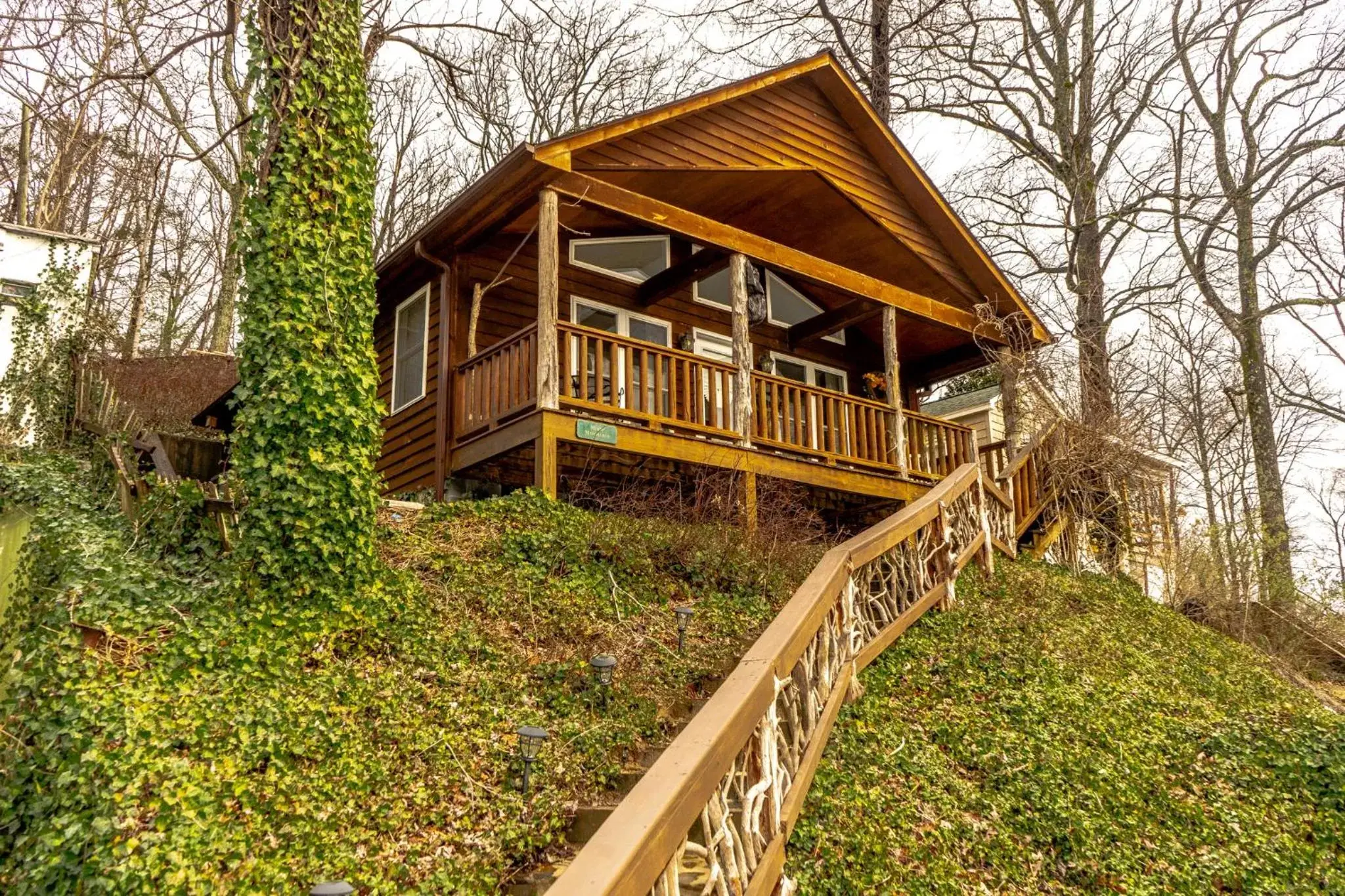 Property Building in The Chimney Rock Inn & Cottages