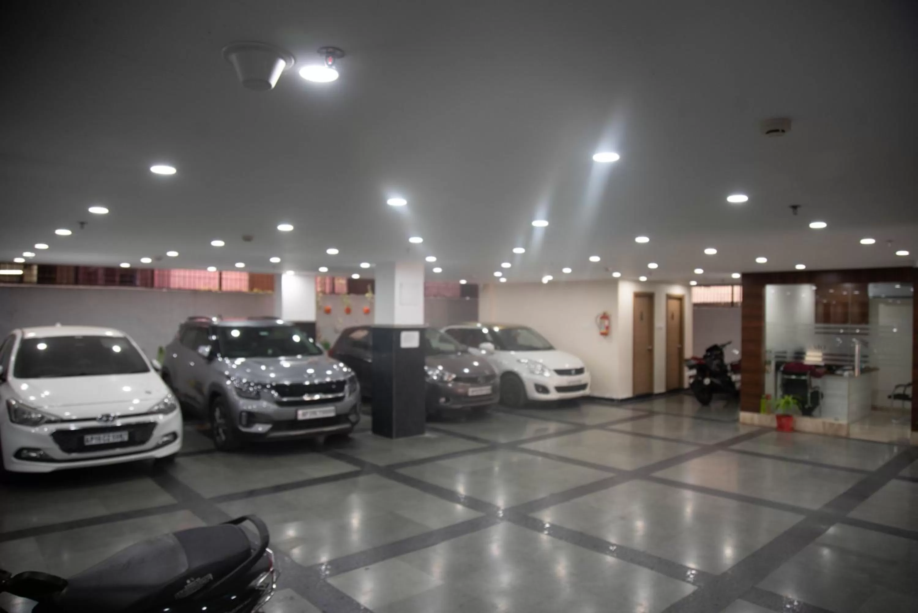 Parking in Hotel Namo Residency