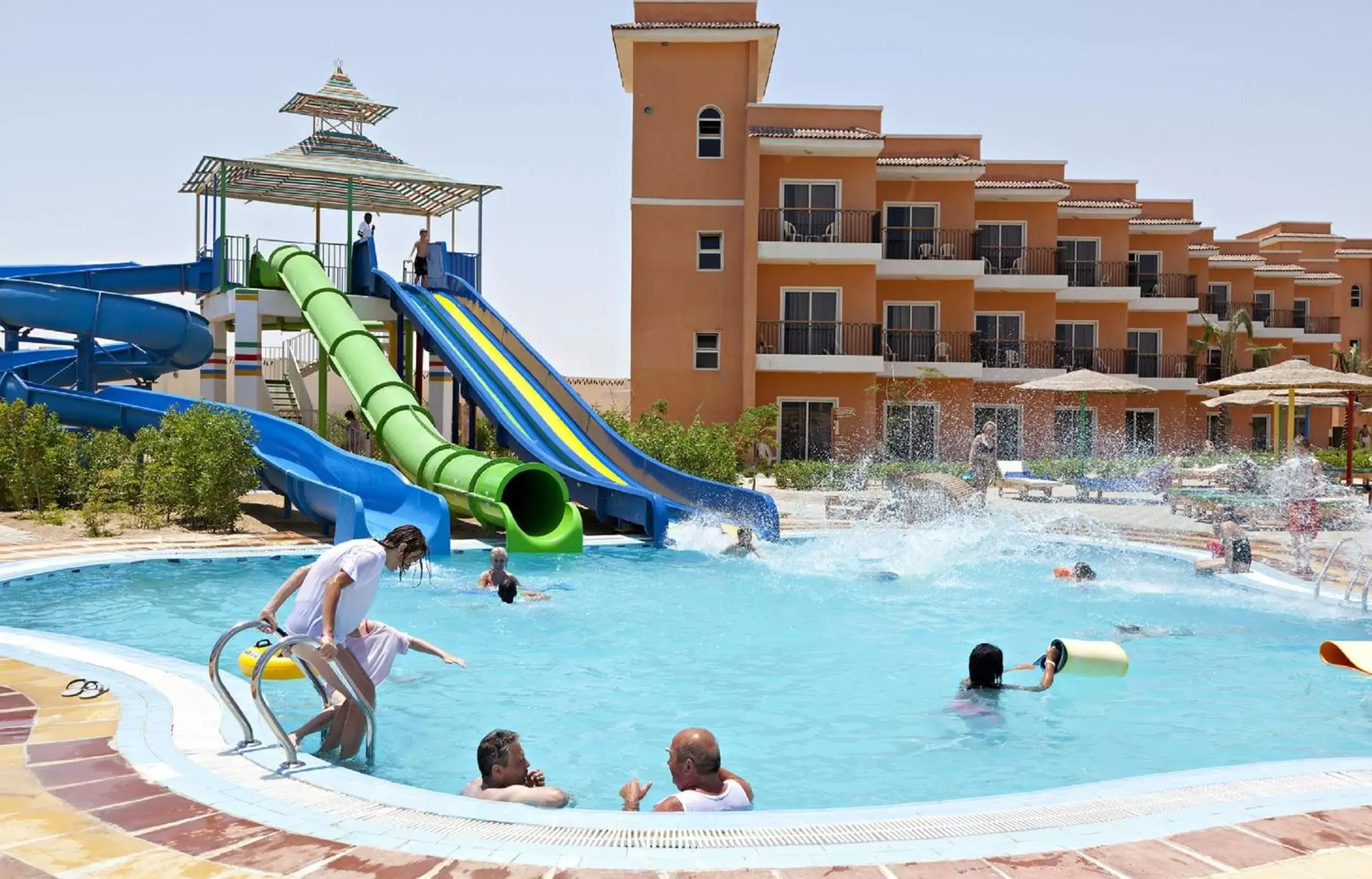 Aqua park, Water Park in The Three Corners Sunny Beach Resort