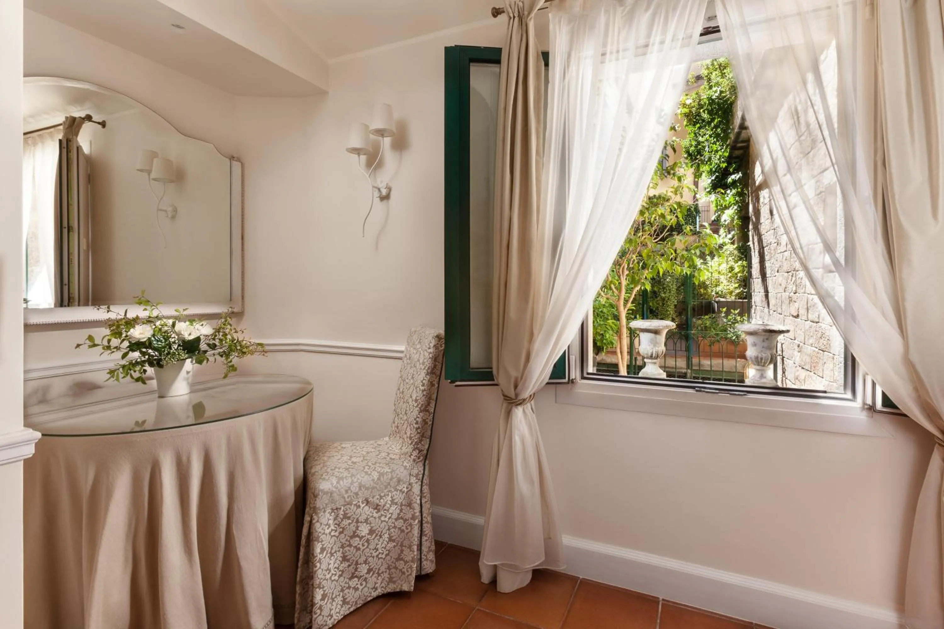 Decorative detail in Hotel Villa Belvedere