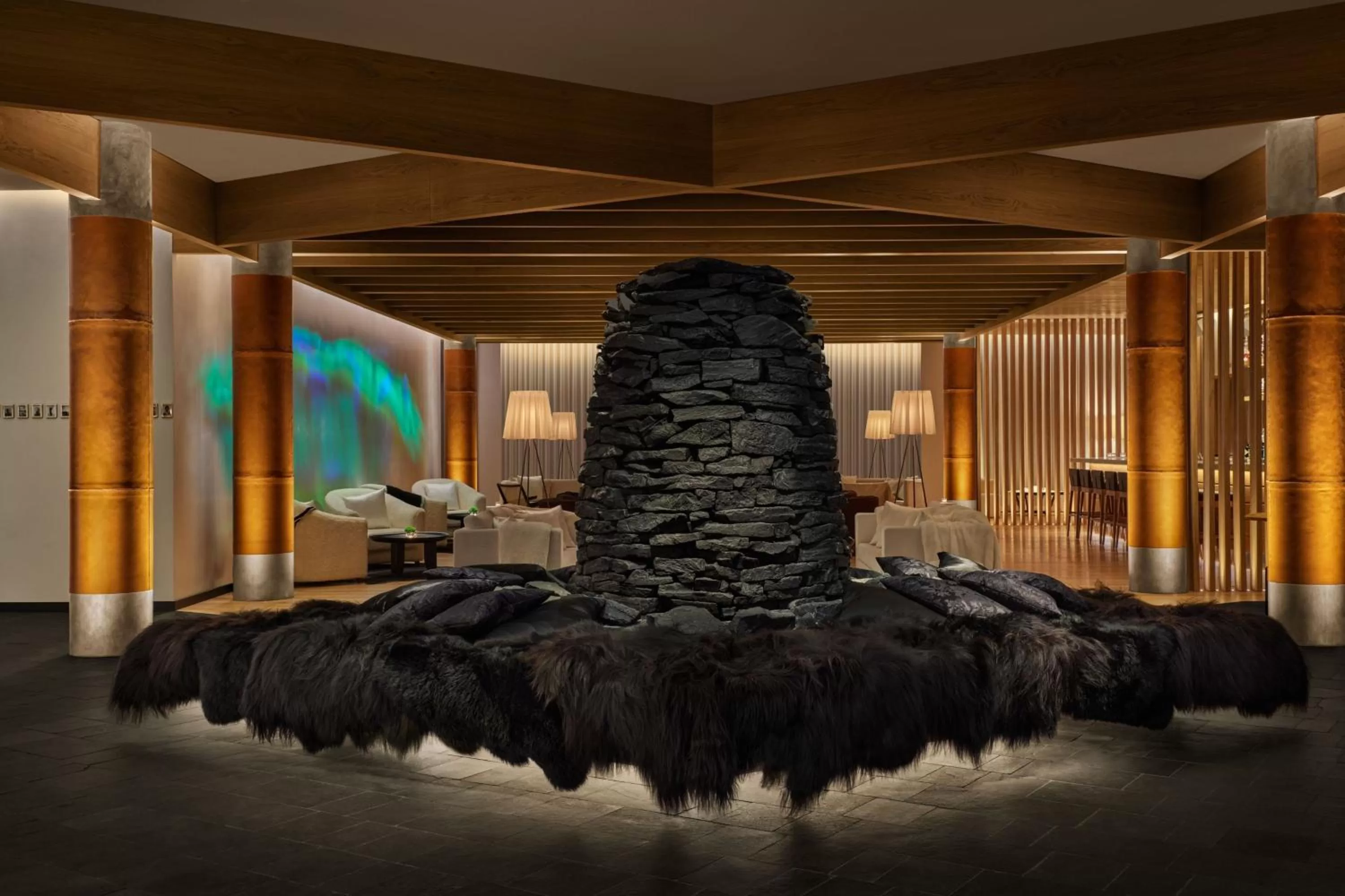 Lobby or reception in The Reykjavik EDITION