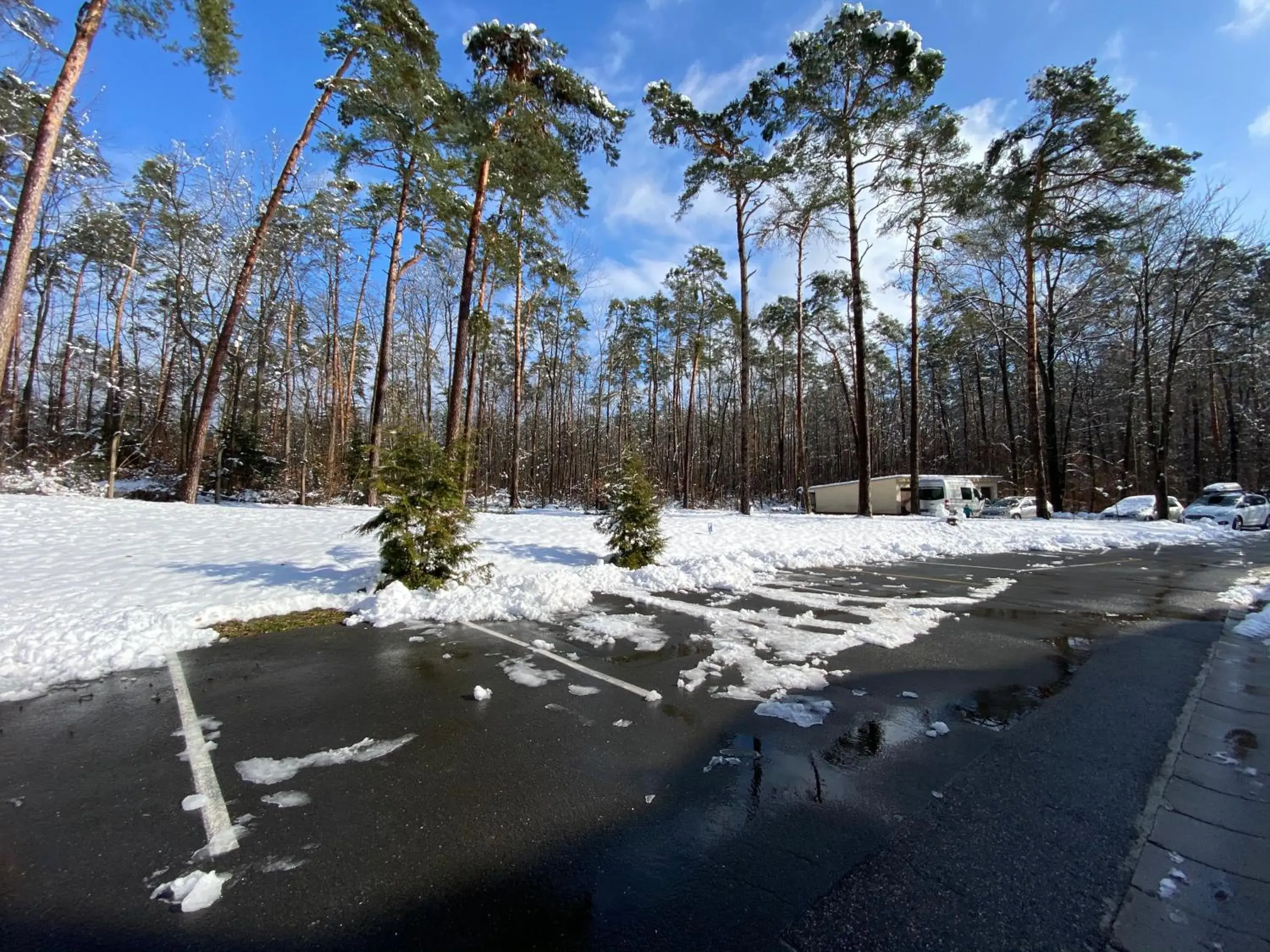 Natural landscape, Winter in Parkhotel Zirndorf