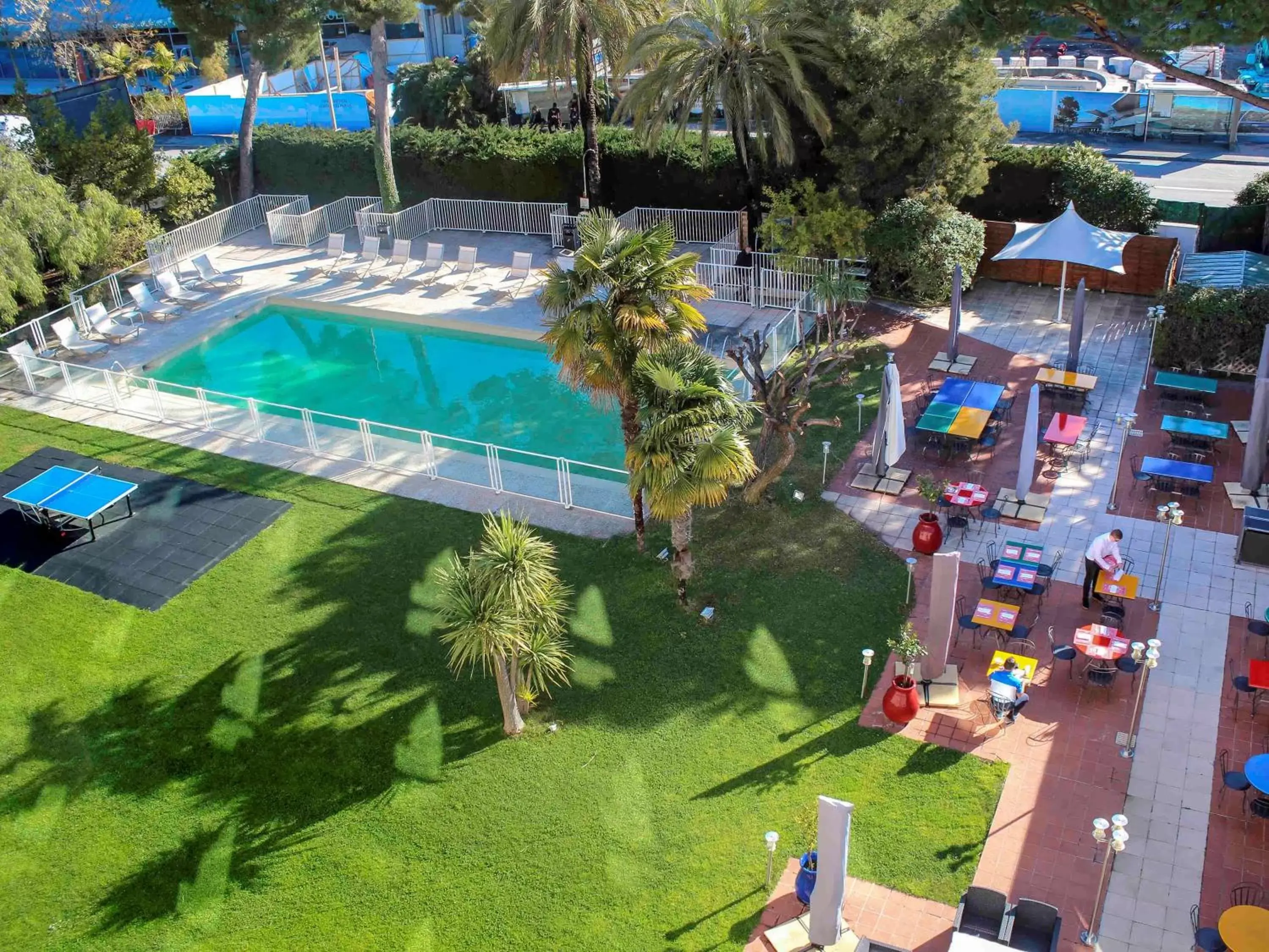 Property building, Pool View in Novotel Nice Aéroport Cap 3000