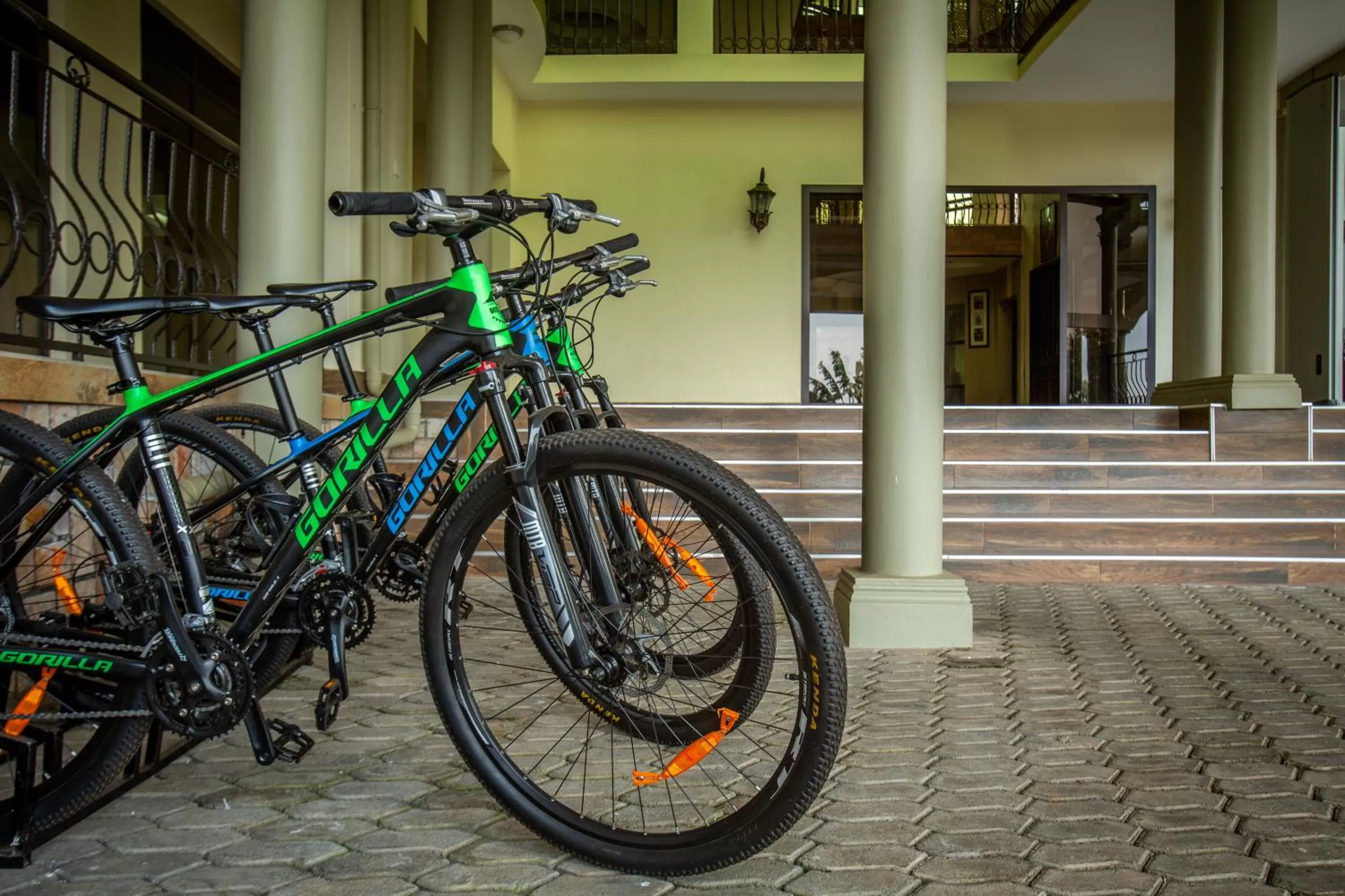 Cycling in Nyaika Hotel