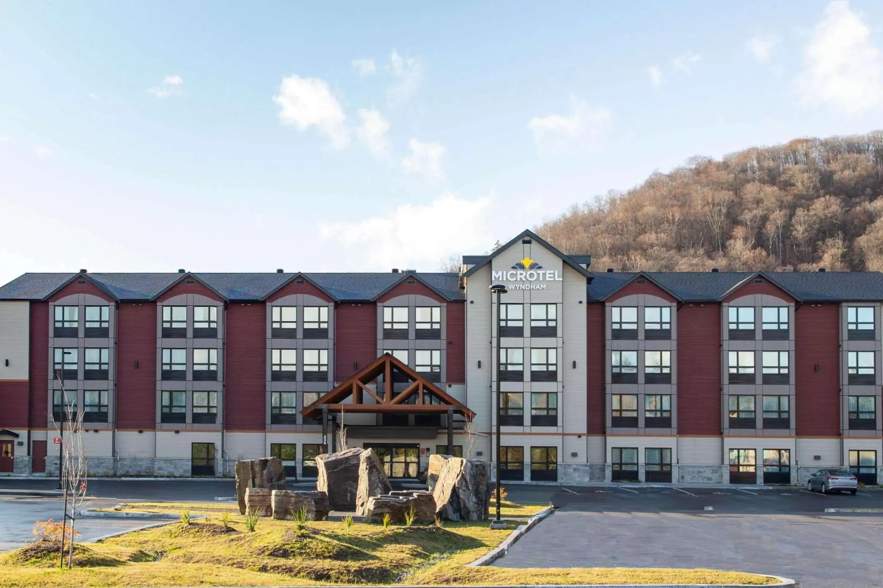 Property Building in Microtel Inn & Suites by Wyndham Mont Tremblant