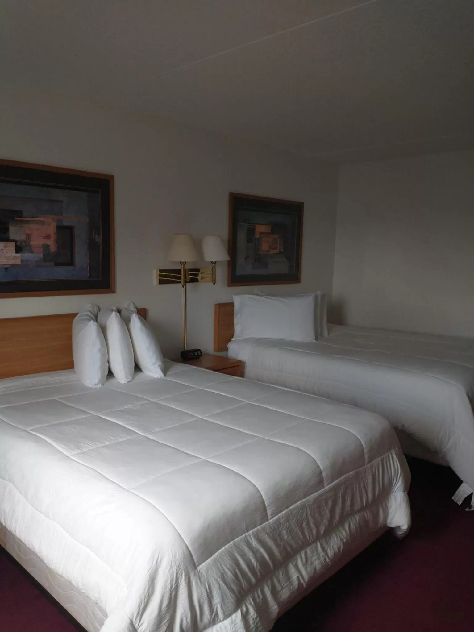 Bed in Sauk River Inn & Suites, a Travelodge by Wyndham