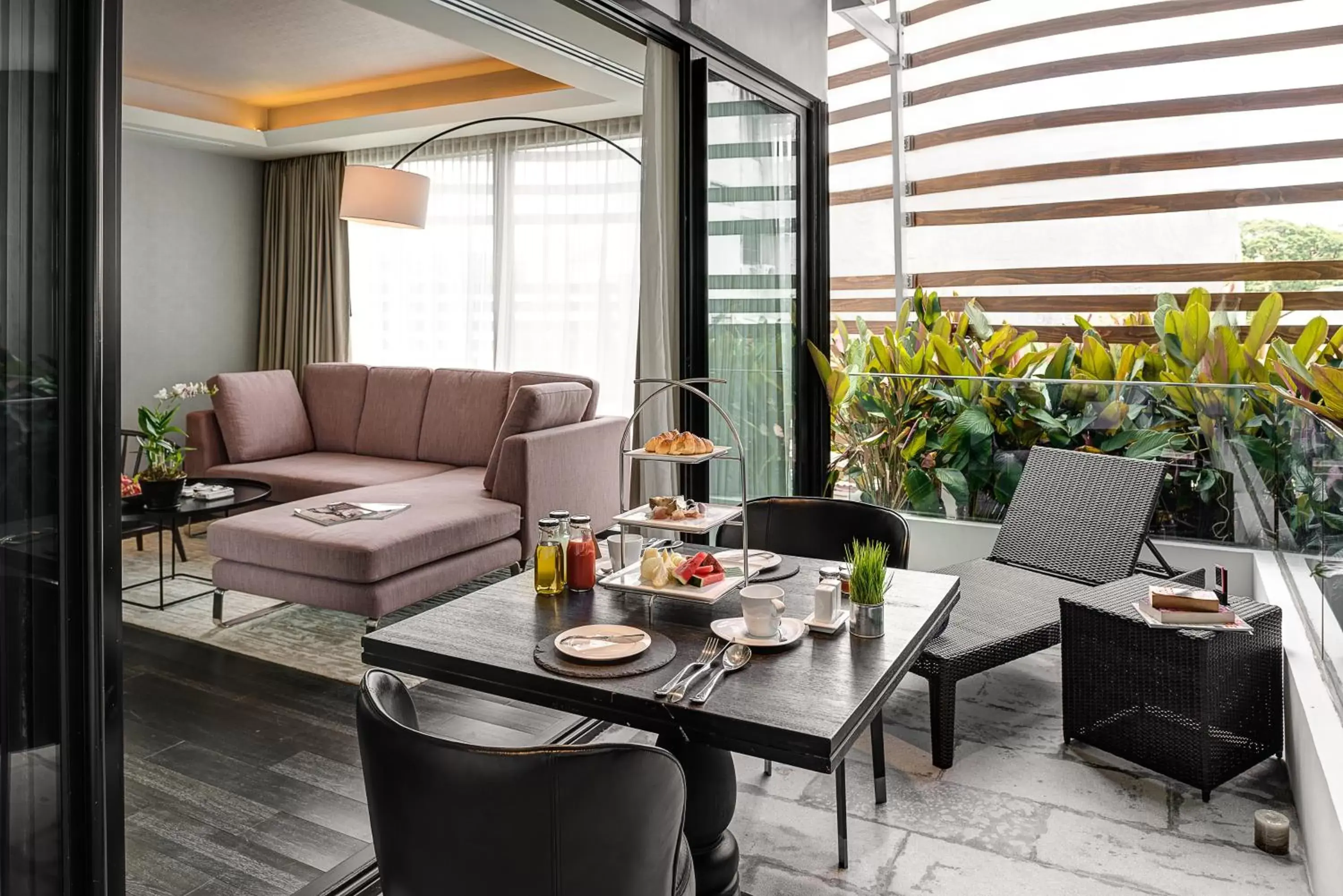 Balcony/Terrace in Akyra Manor Chiang Mai SHA Extra Plus