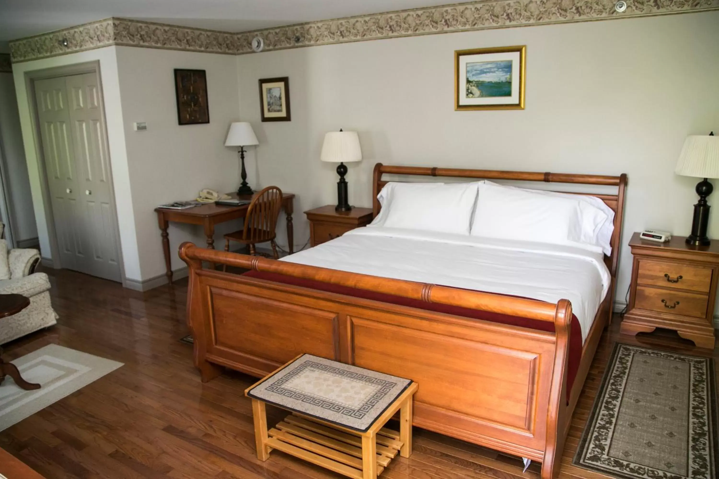 Bed in The Harbour House
