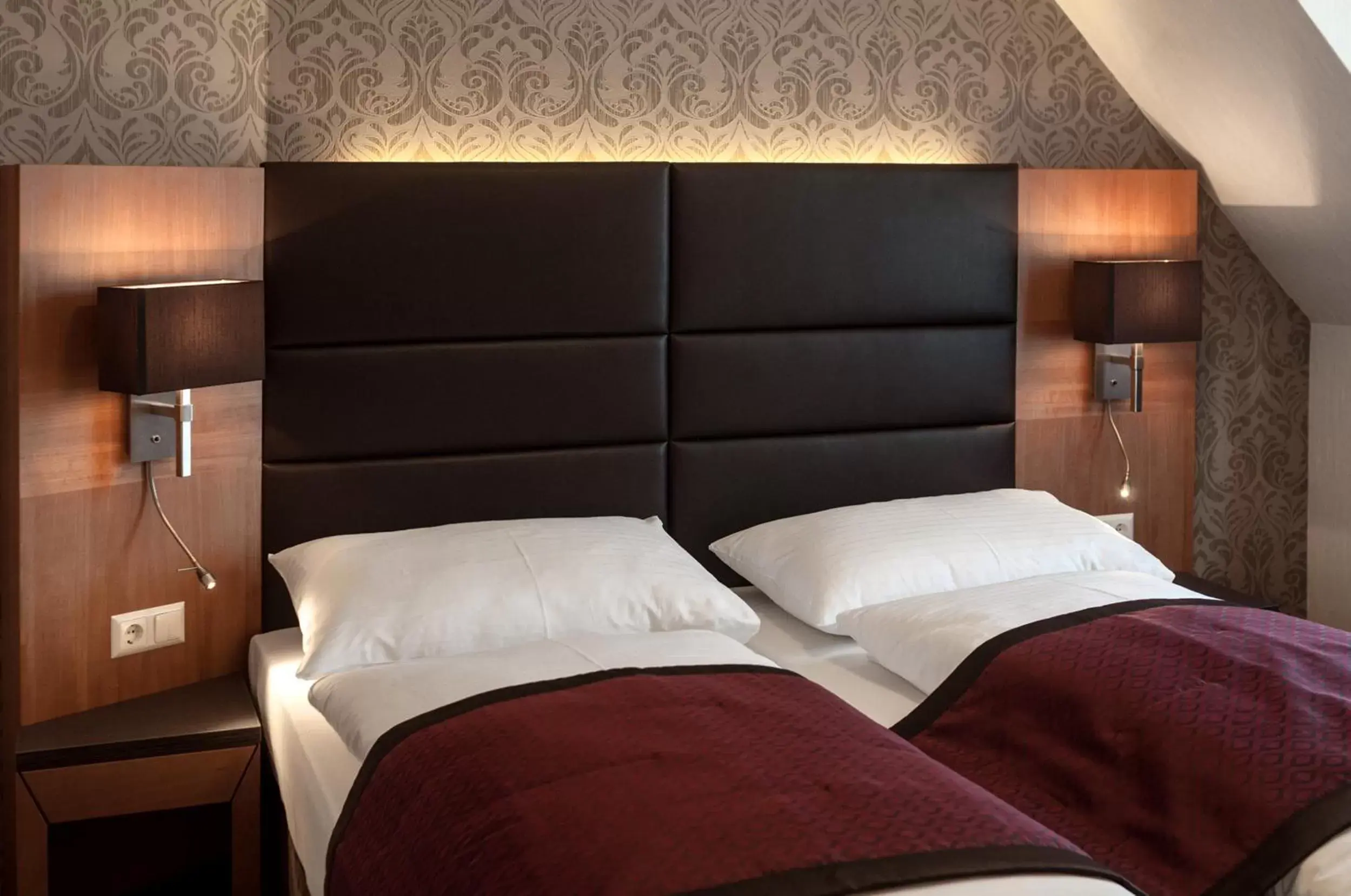 Bed in Club Hotel Cortina