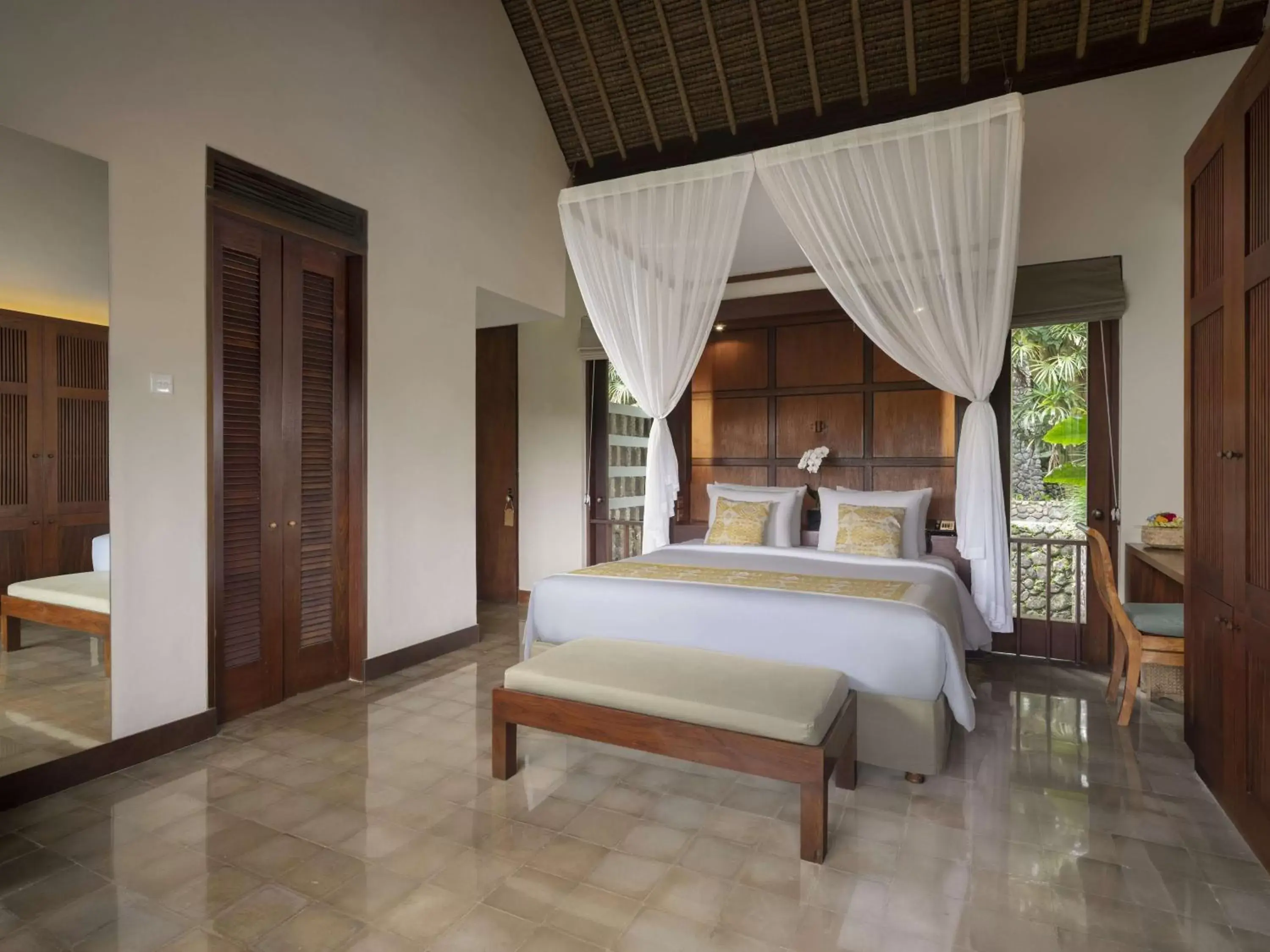 Bedroom, Bed in Alila Ubud