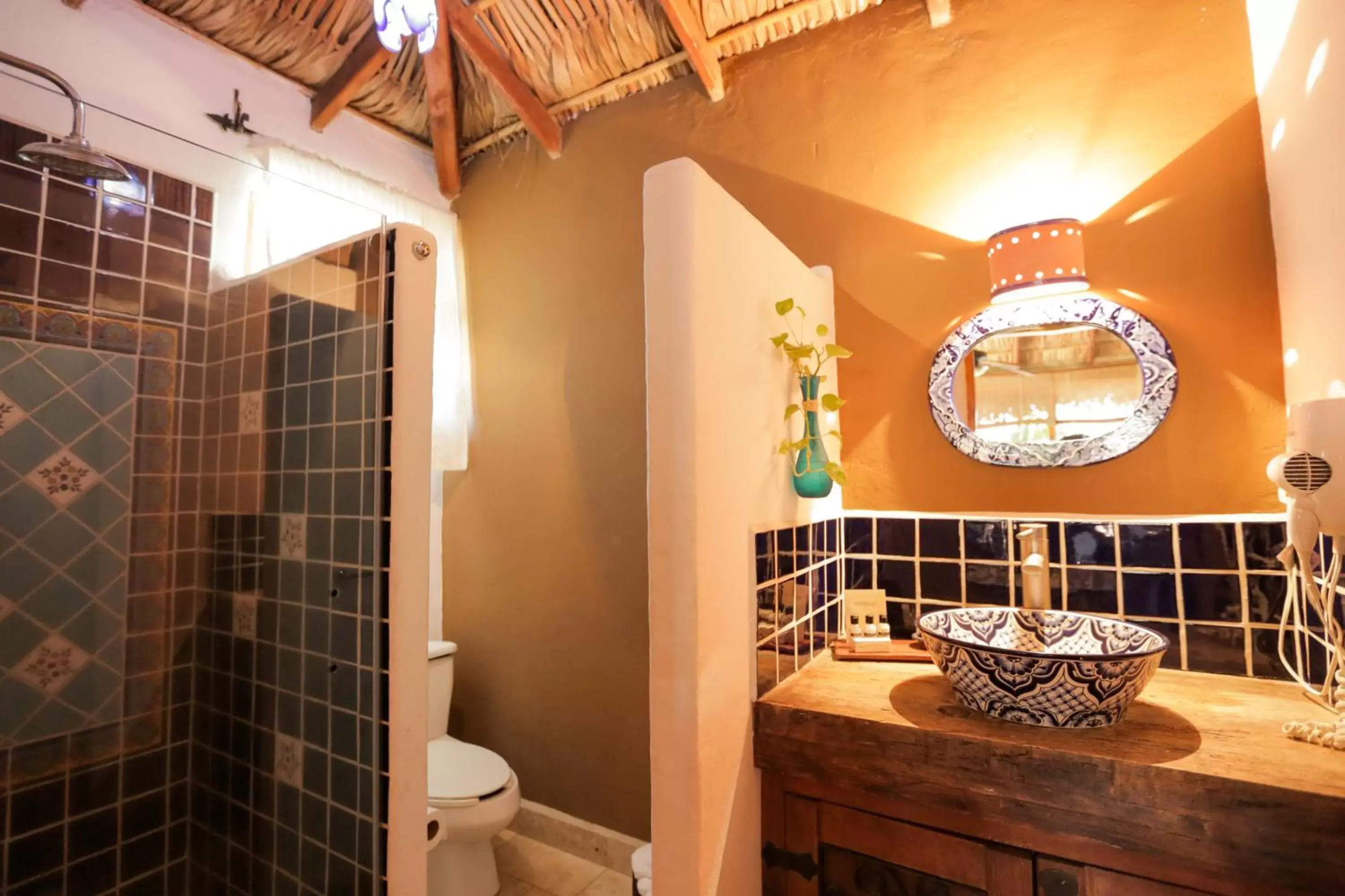 Bathroom in The Bungalows Hotel