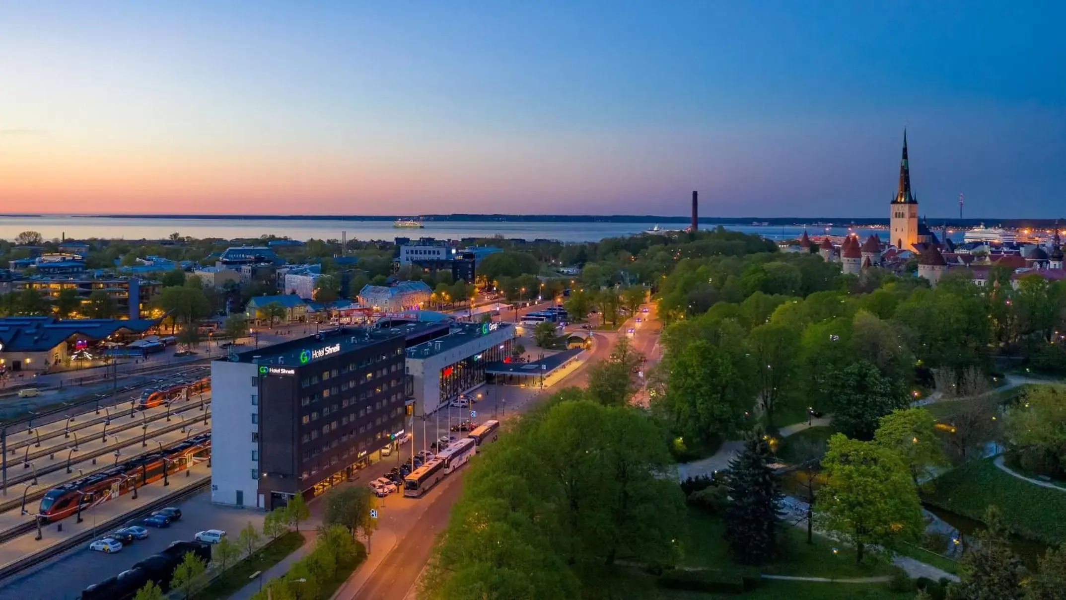 View (from property/room), Bird's-eye View in Go Hotel Shnelli