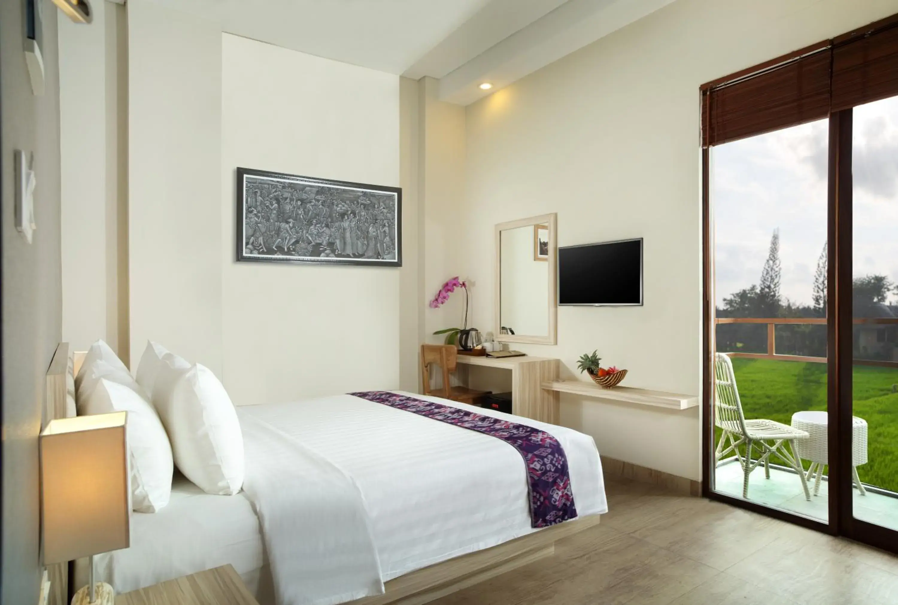 Bedroom in The Evitel Resort Ubud