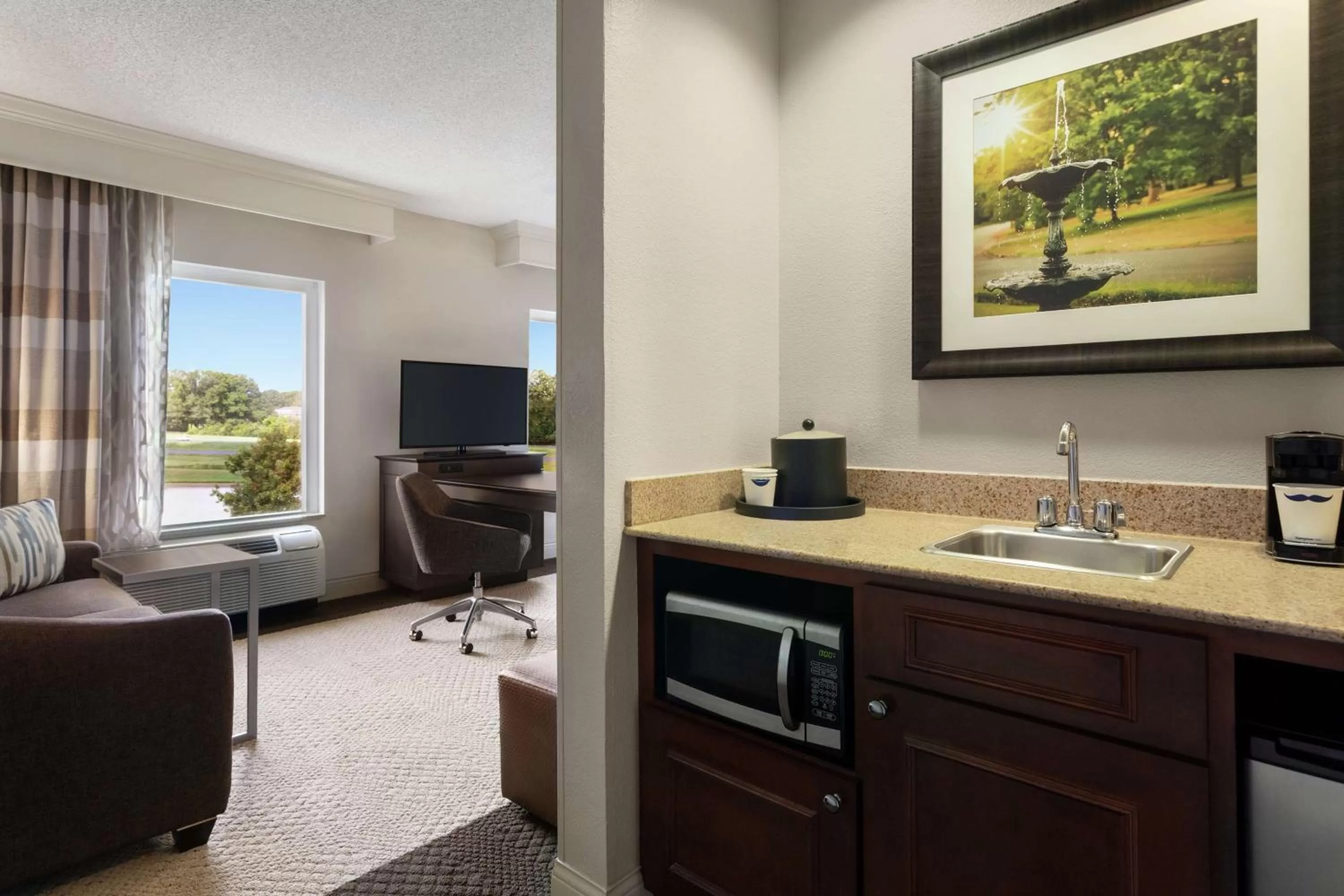 Photo of the whole room in Hampton Inn & Suites Montgomery-EastChase