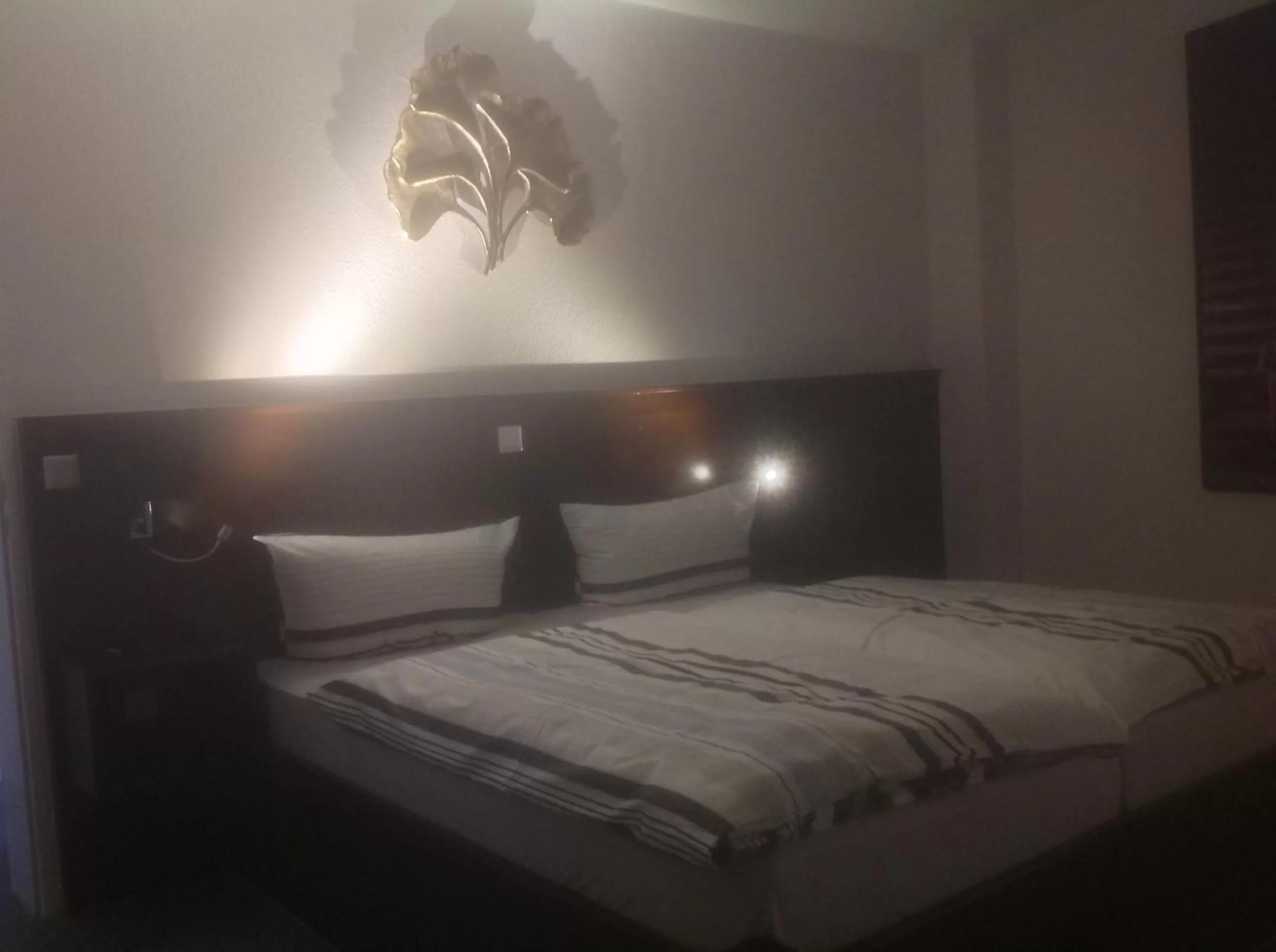 Bed in Hotel Restaurant Fritz