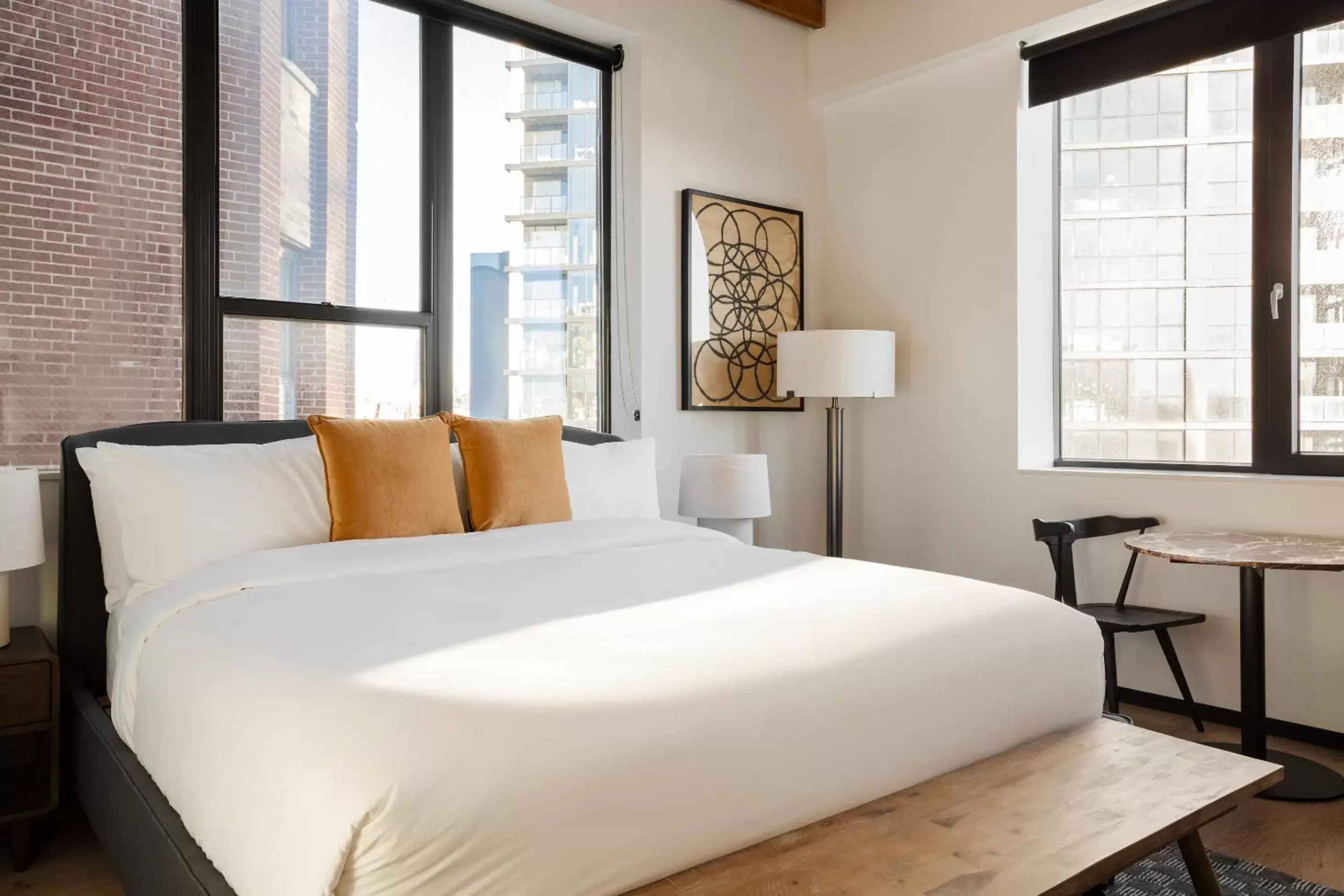 Living room, Bed in Sonder Market Hall