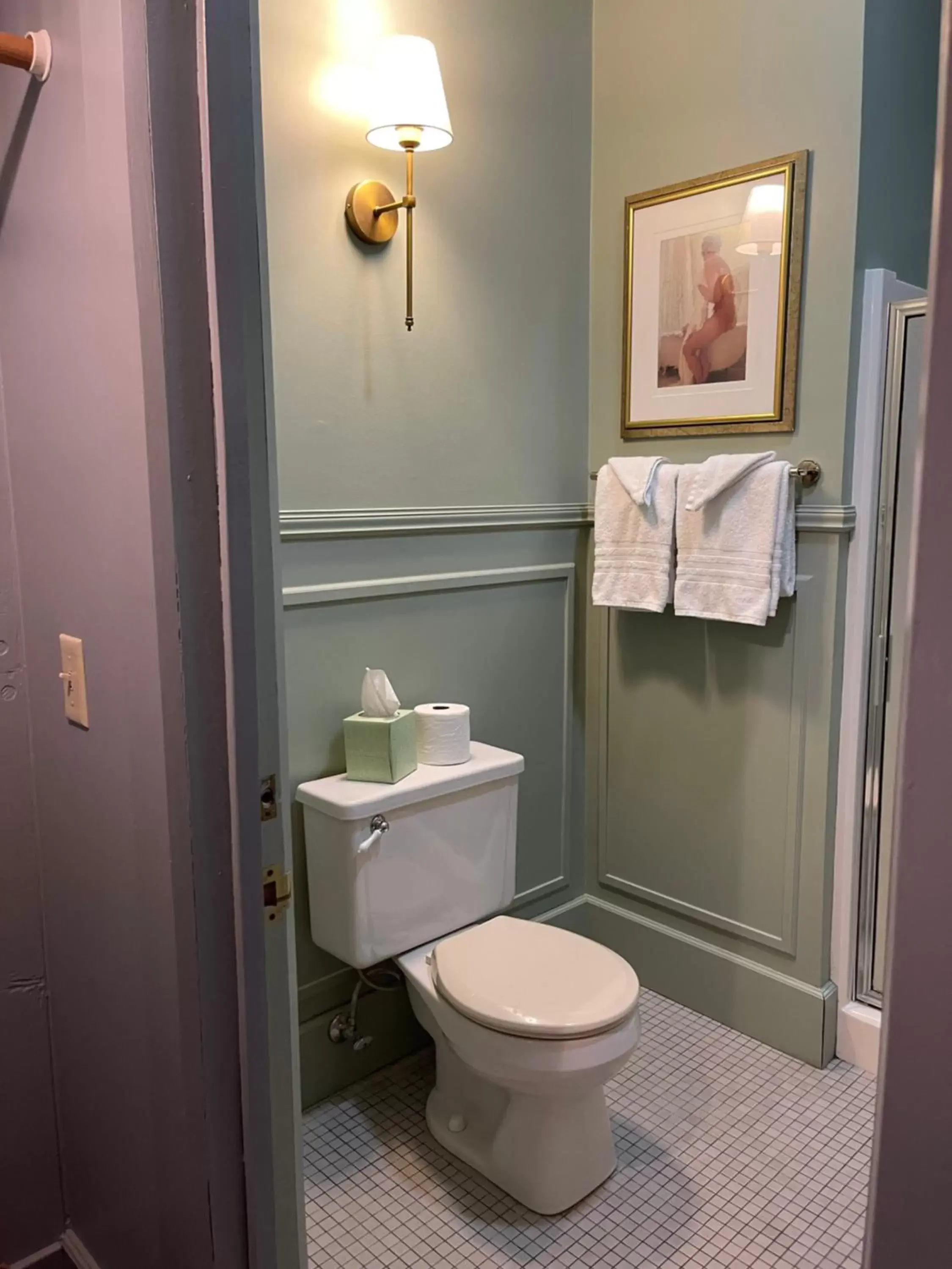 Bathroom in Carriage House Bed & Breakfast