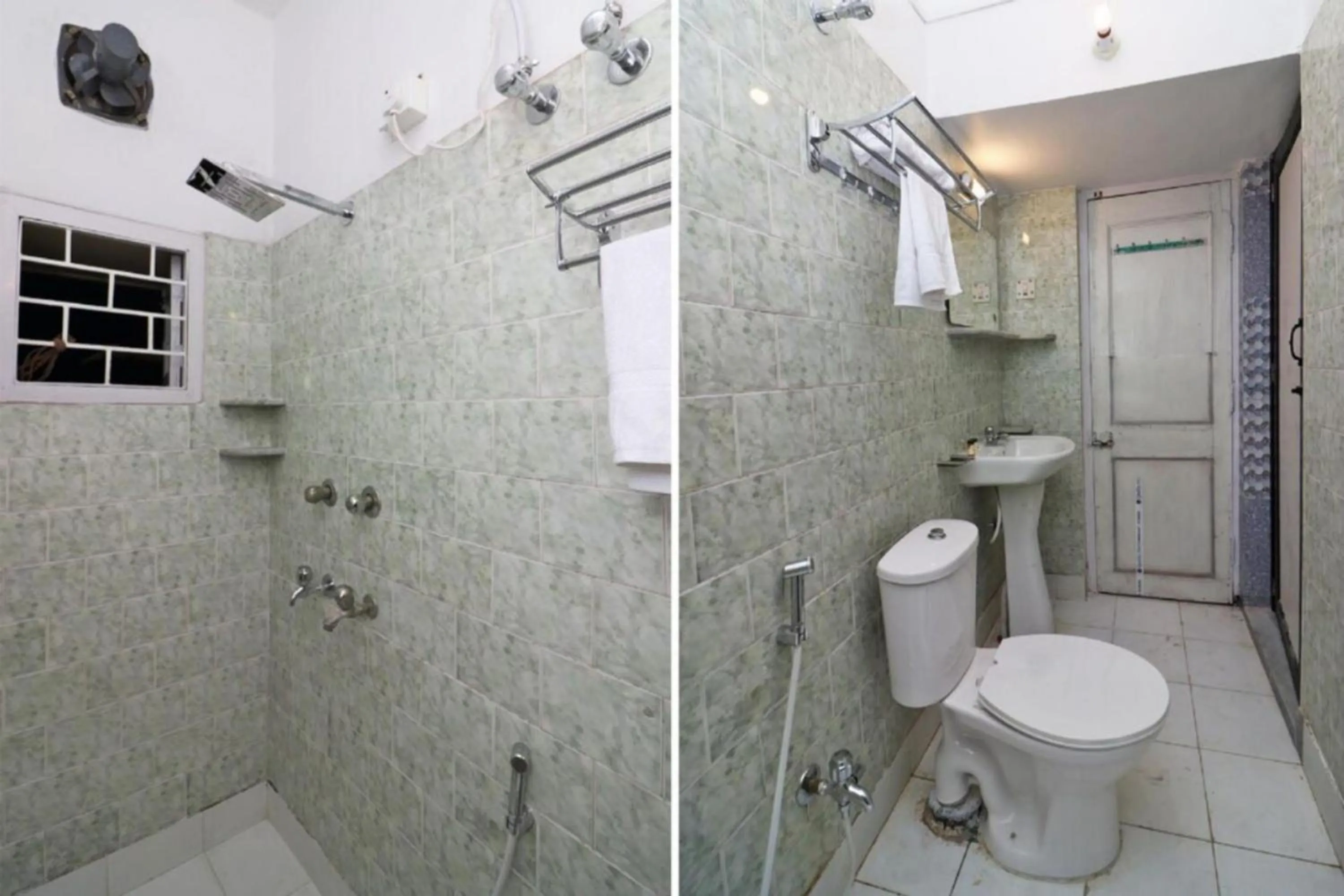 Shower, Bathroom in Goroomgo Hotel Manurama Ruby Kolkata