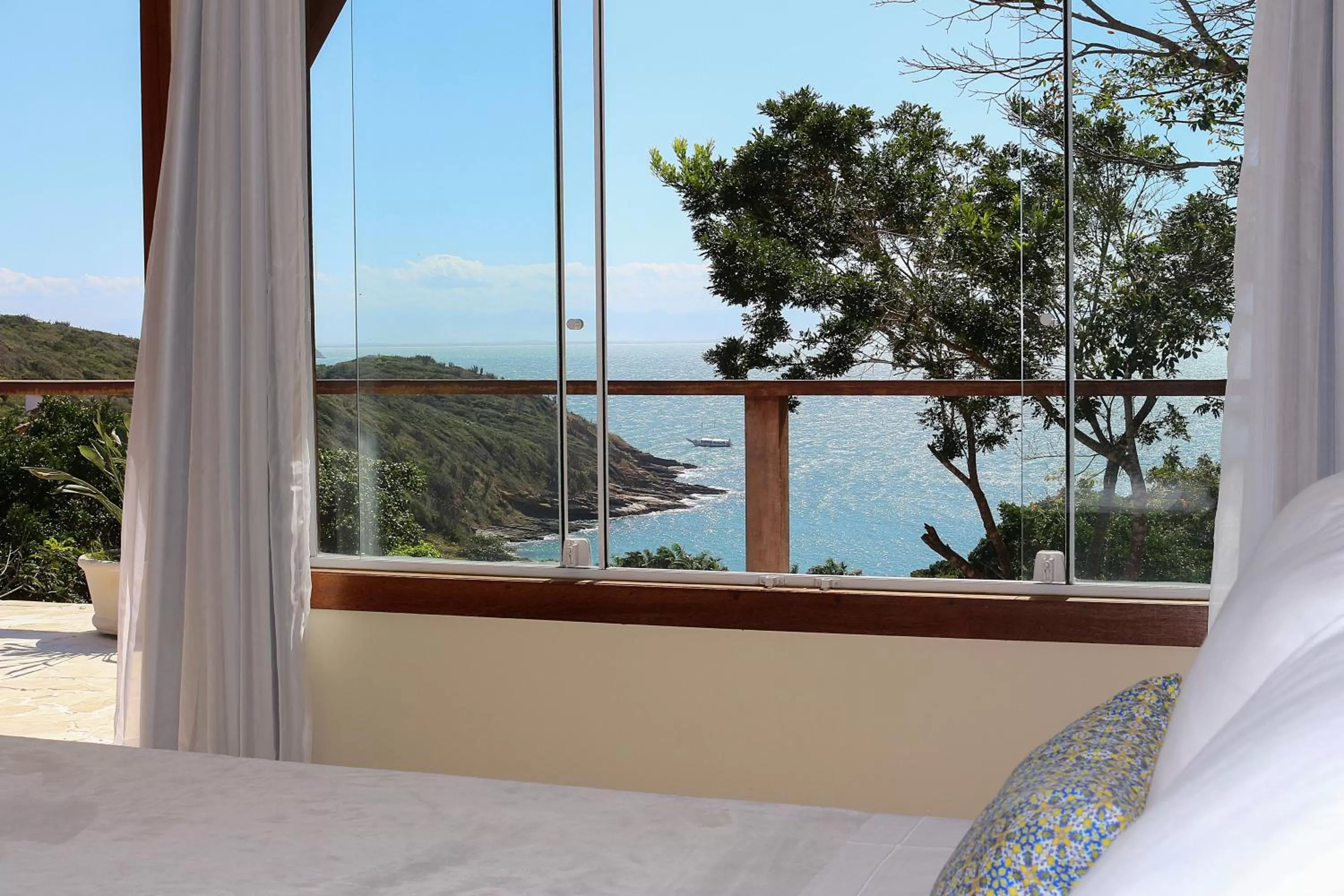 Sea view, Bed in Pousada La Dolce Vita