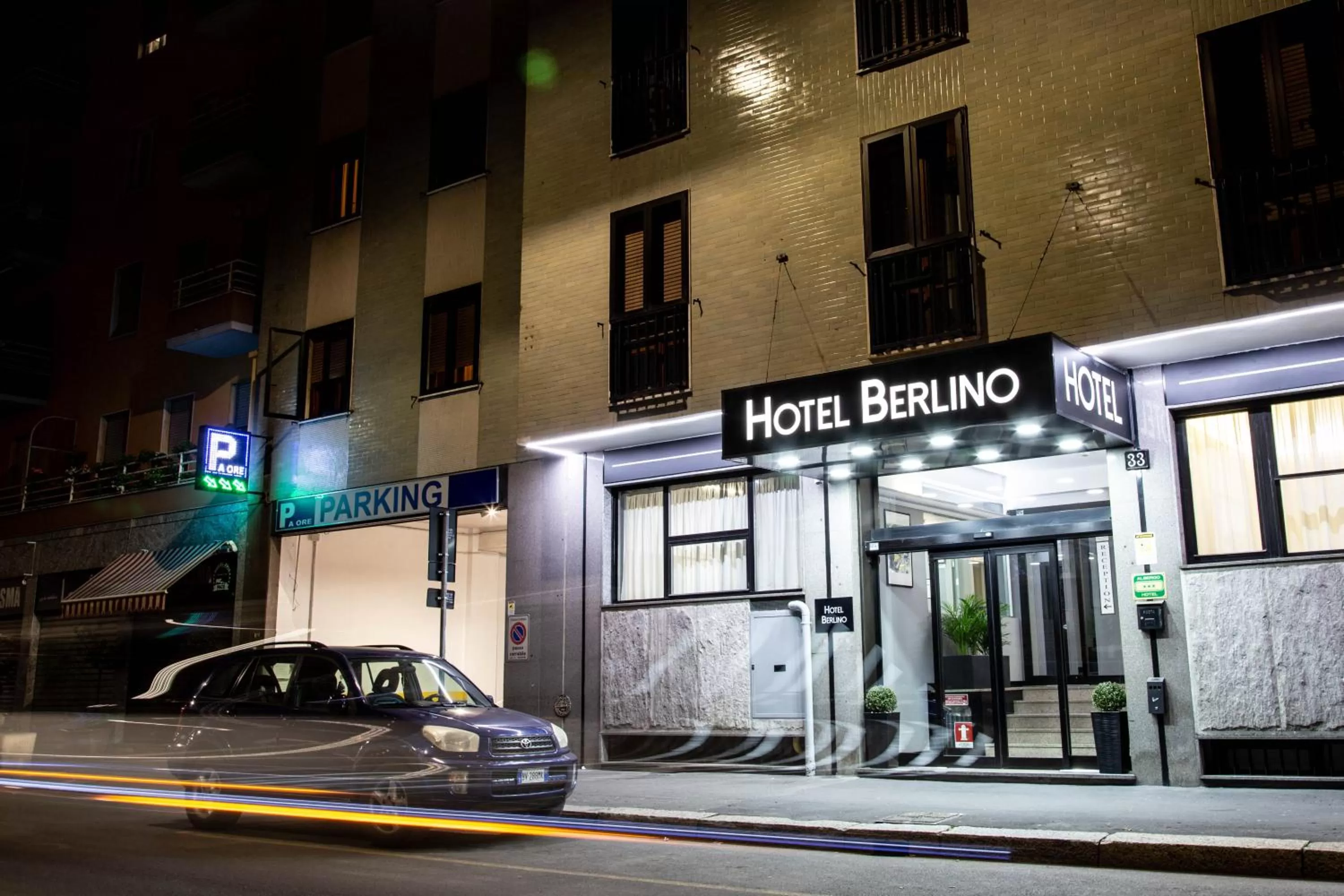 Property building in Hotel Berlino