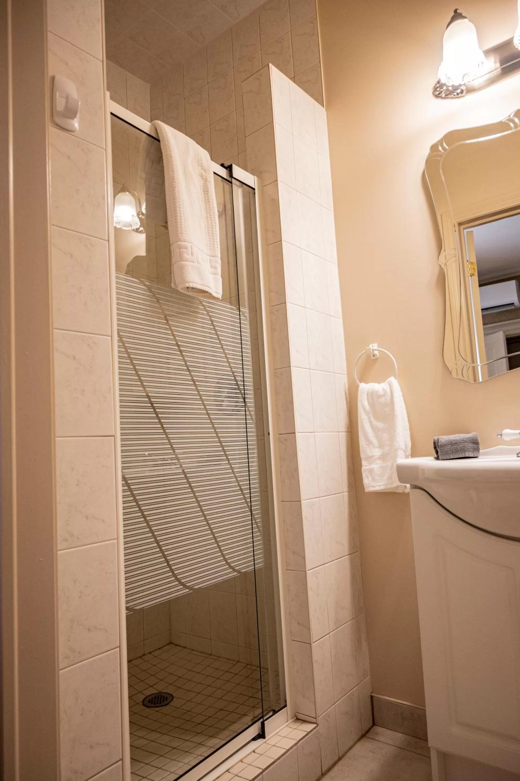 Shower, Bathroom in Belle View Manor Inn