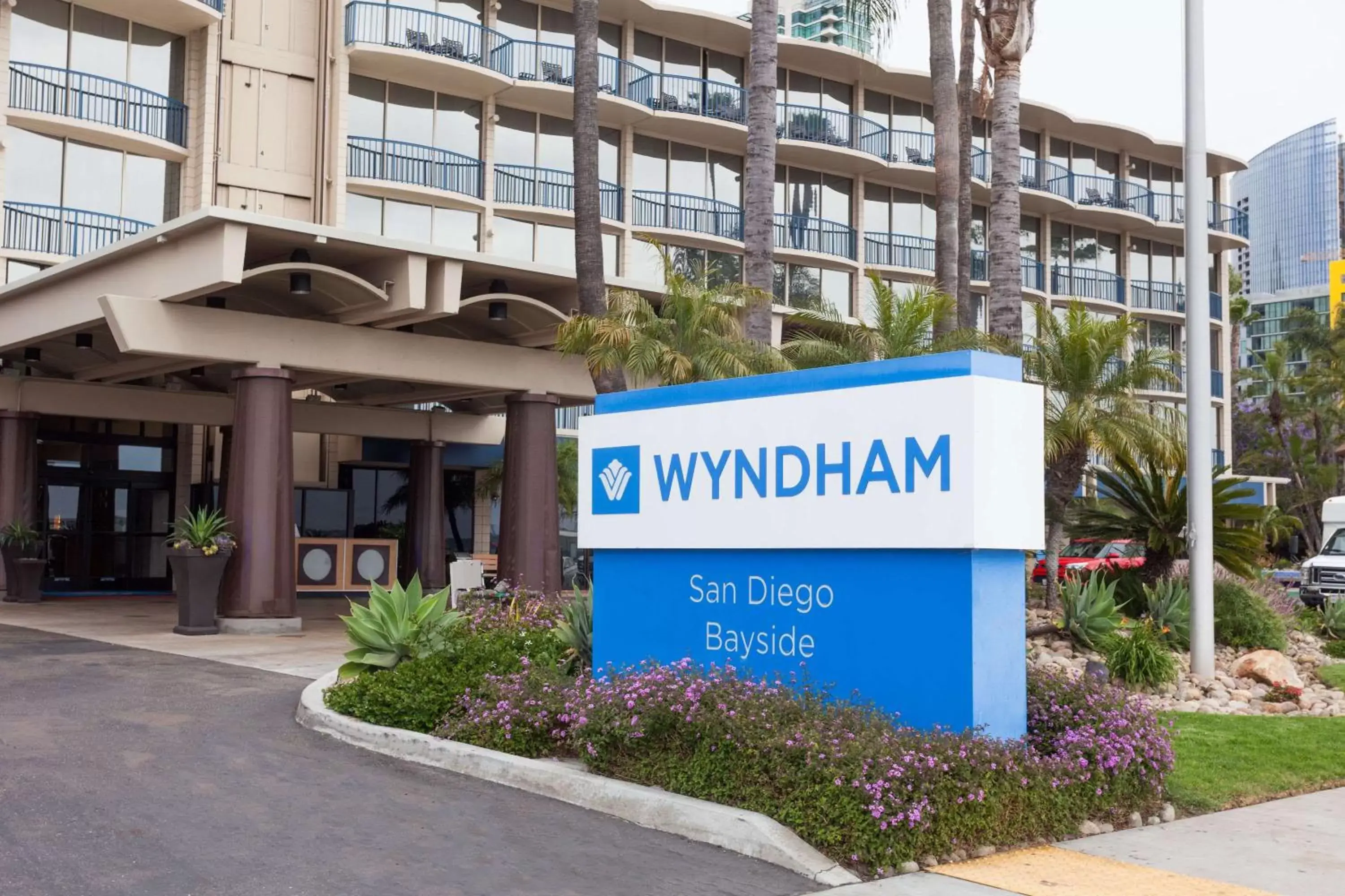 Property building in Wyndham San Diego Bayside Property building in Wyndham San Diego Bayside