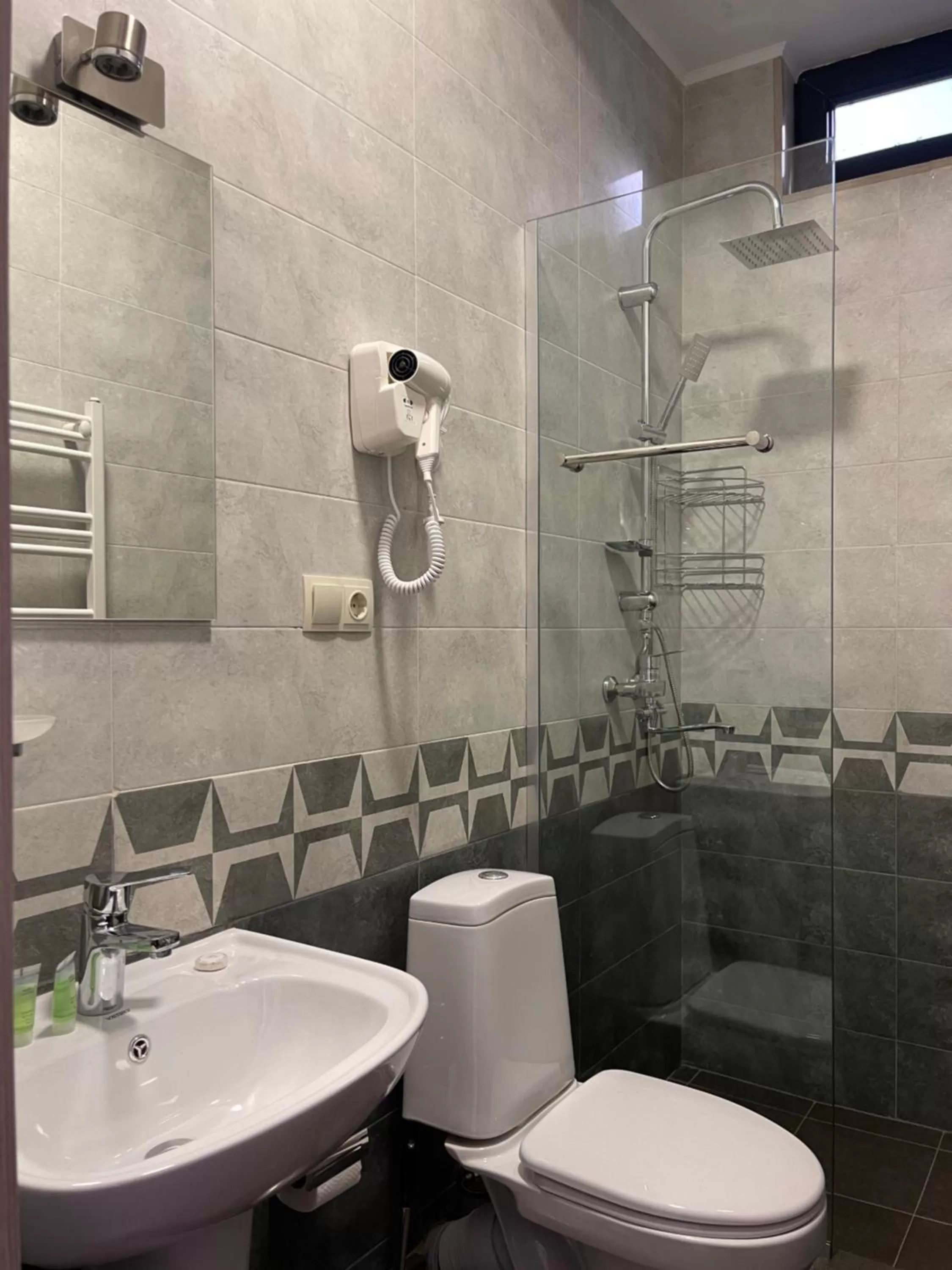 Shower in ART family hotel