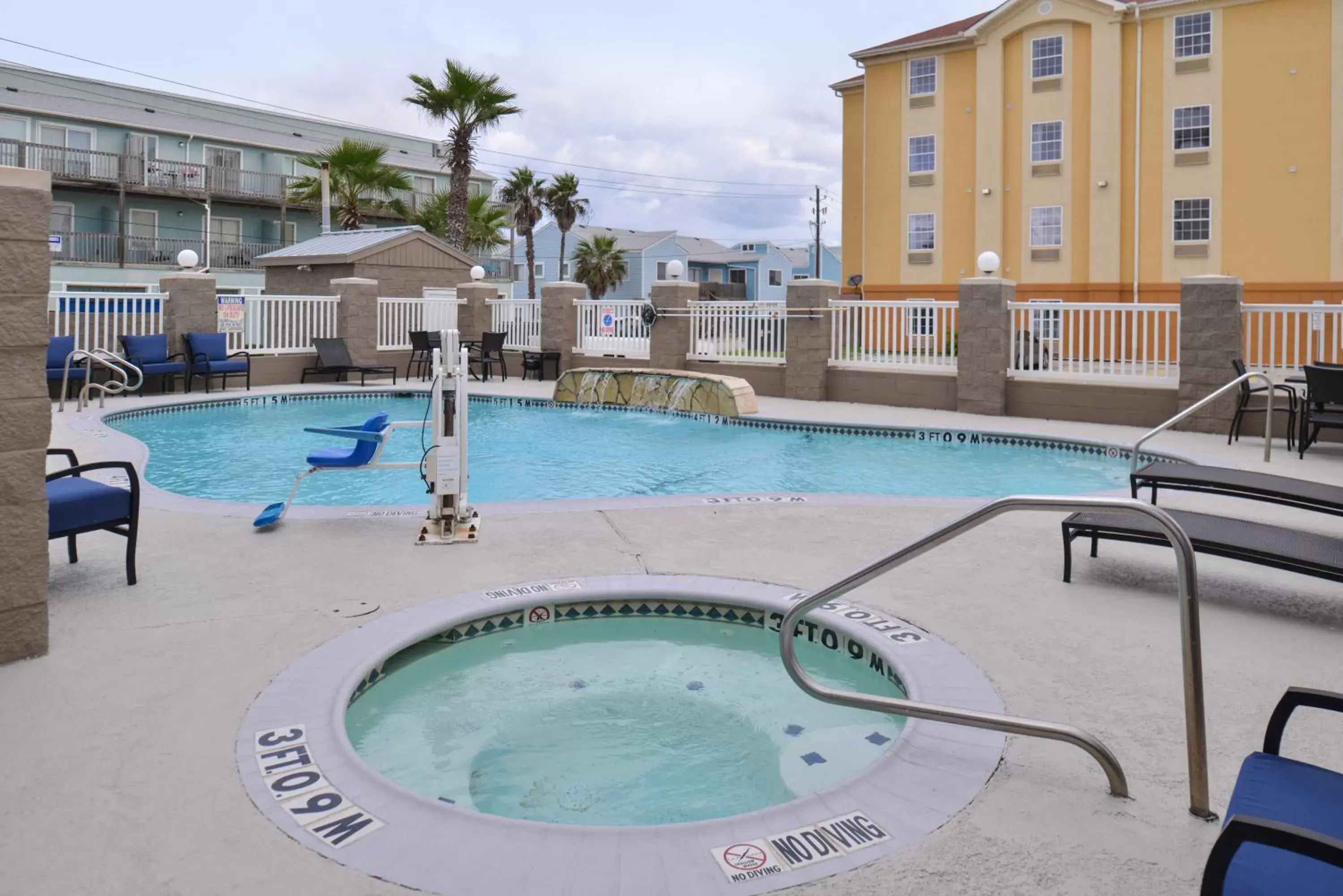 Swimming Pool in Holiday Inn Express & Suites Corpus Christi-N Padre Island, an IHG Hotel