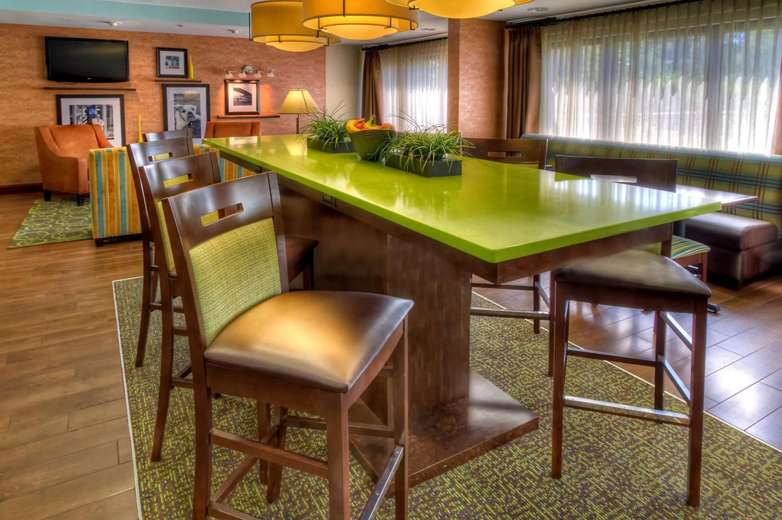 Lobby or reception in Hampton Inn Goldsboro Lobby or reception in Hampton Inn Goldsboro