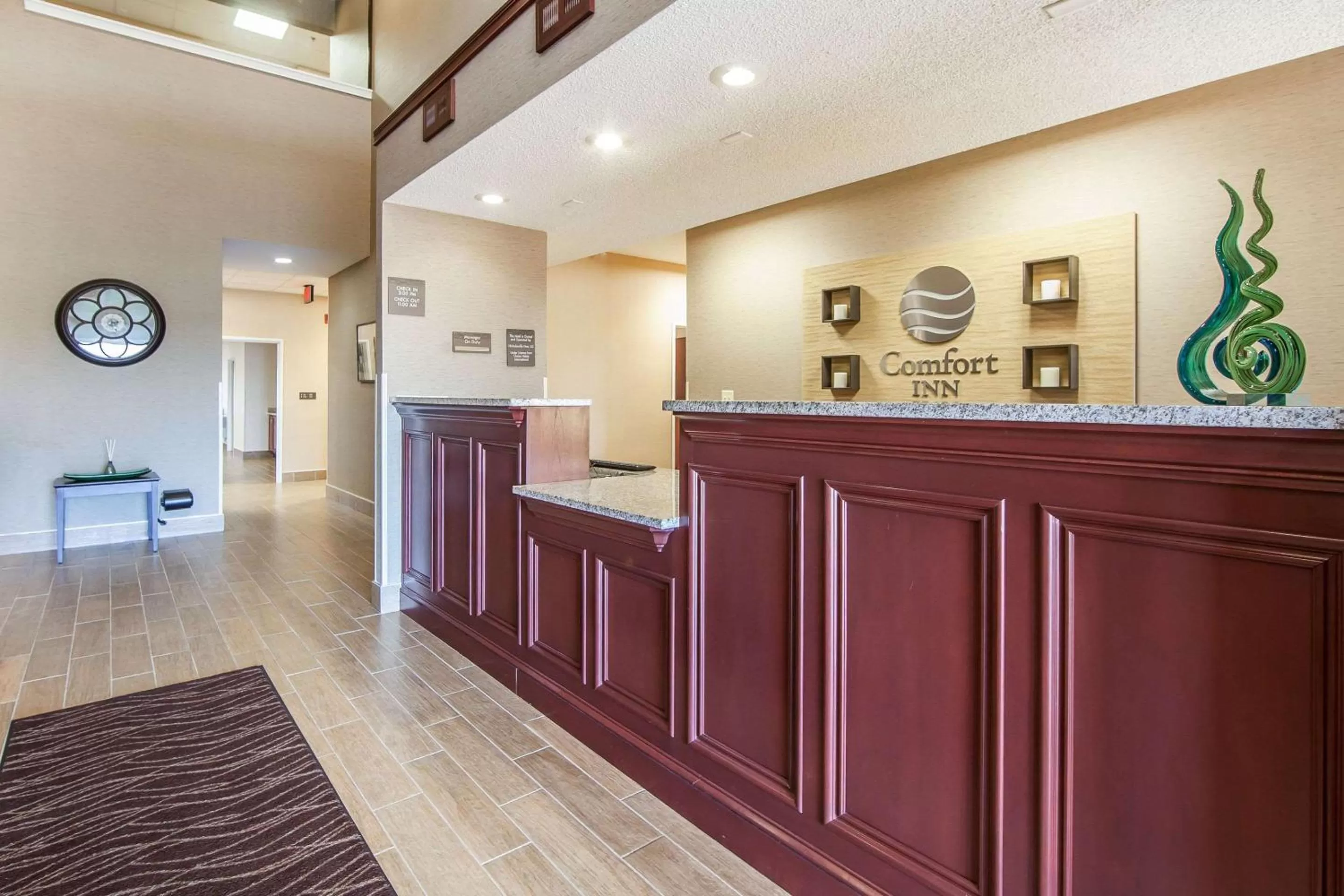 Lobby or reception in Comfort Inn Lexington South