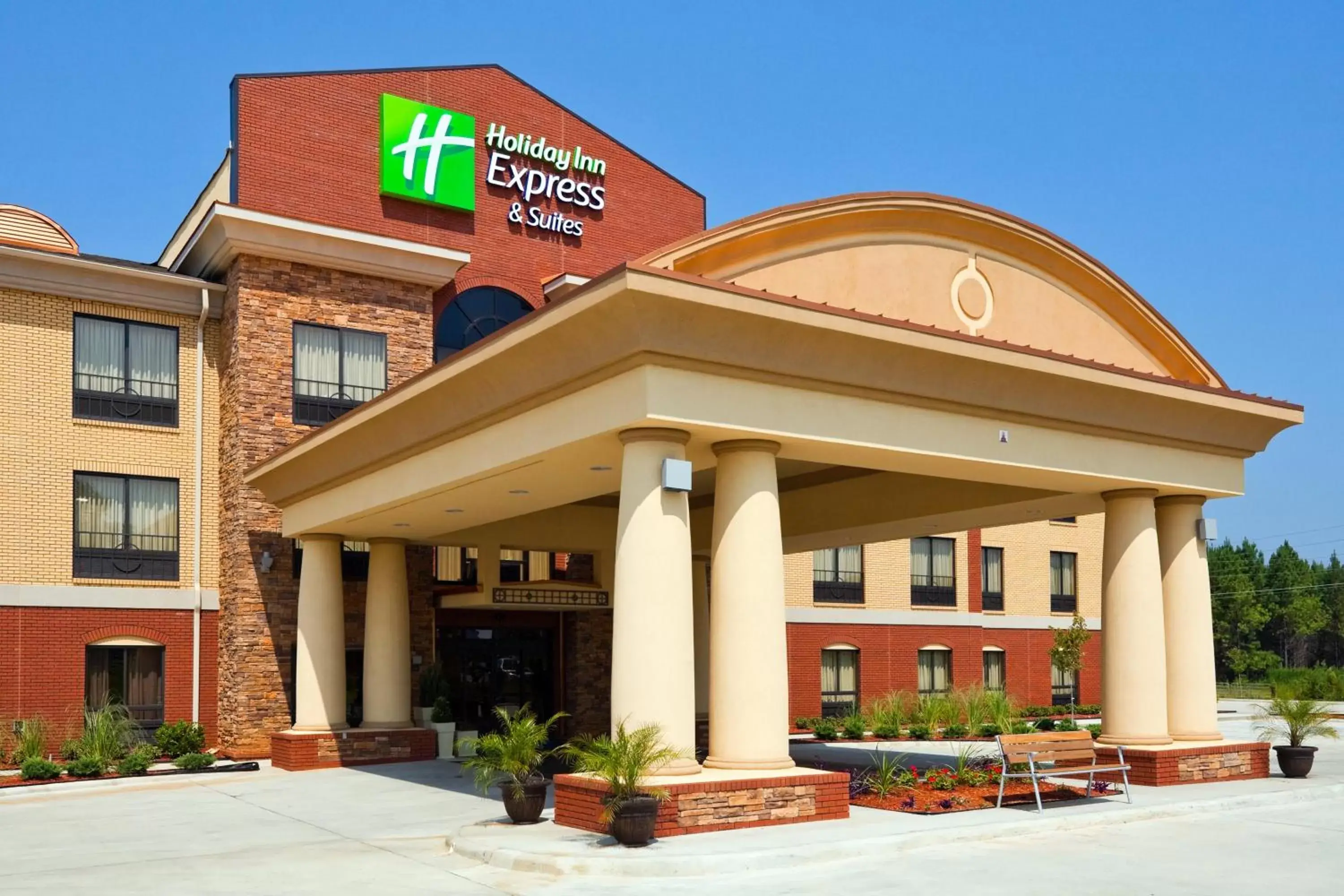 Property Building in Holiday Inn Express Hotel & Suites Greenville, an IHG Hotel