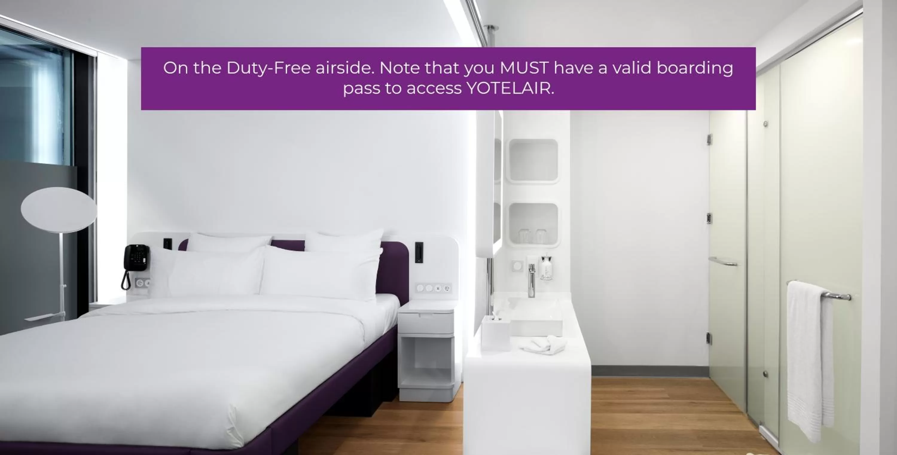 Shower, Bed in YOTELAIR Istanbul Airport, Duty free - International Transit area